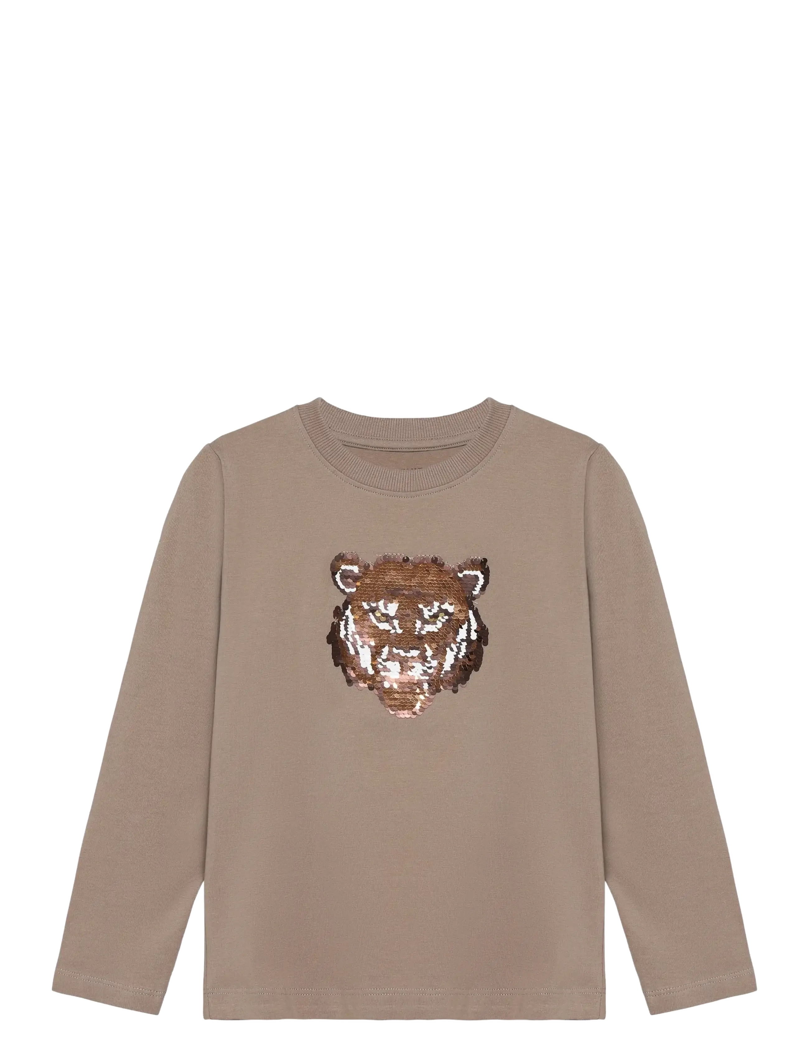 Minymo T-shirt LS - Minymo - FUNGI / beige