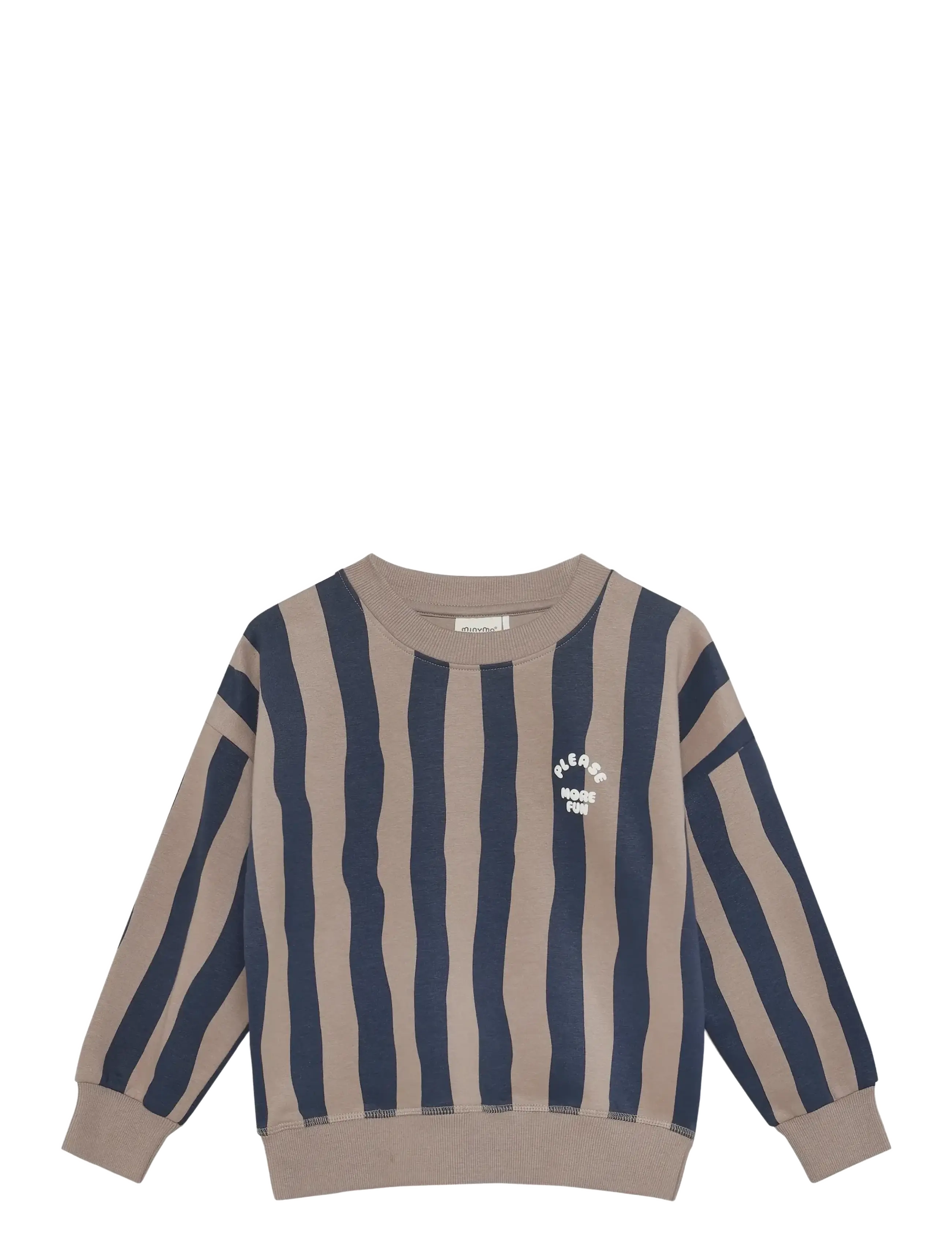 Minymo Sweatshirt LS AOP - Teismelised 140-176 - PARISIAN NIGHT / navy