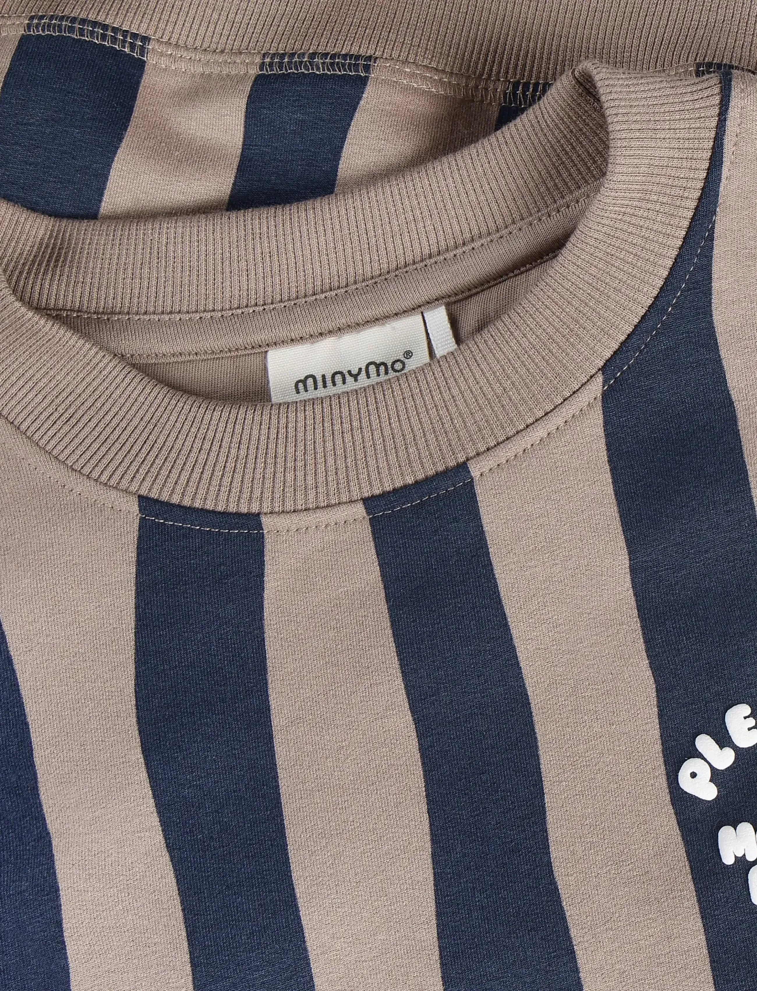 Minymo - Sweatshirt LS AOP - stickade tröjor - parisian night - 3