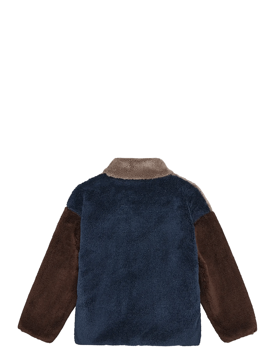 Minymo - Pullover Teddy Fleece - trøjer - midnight navy - 2