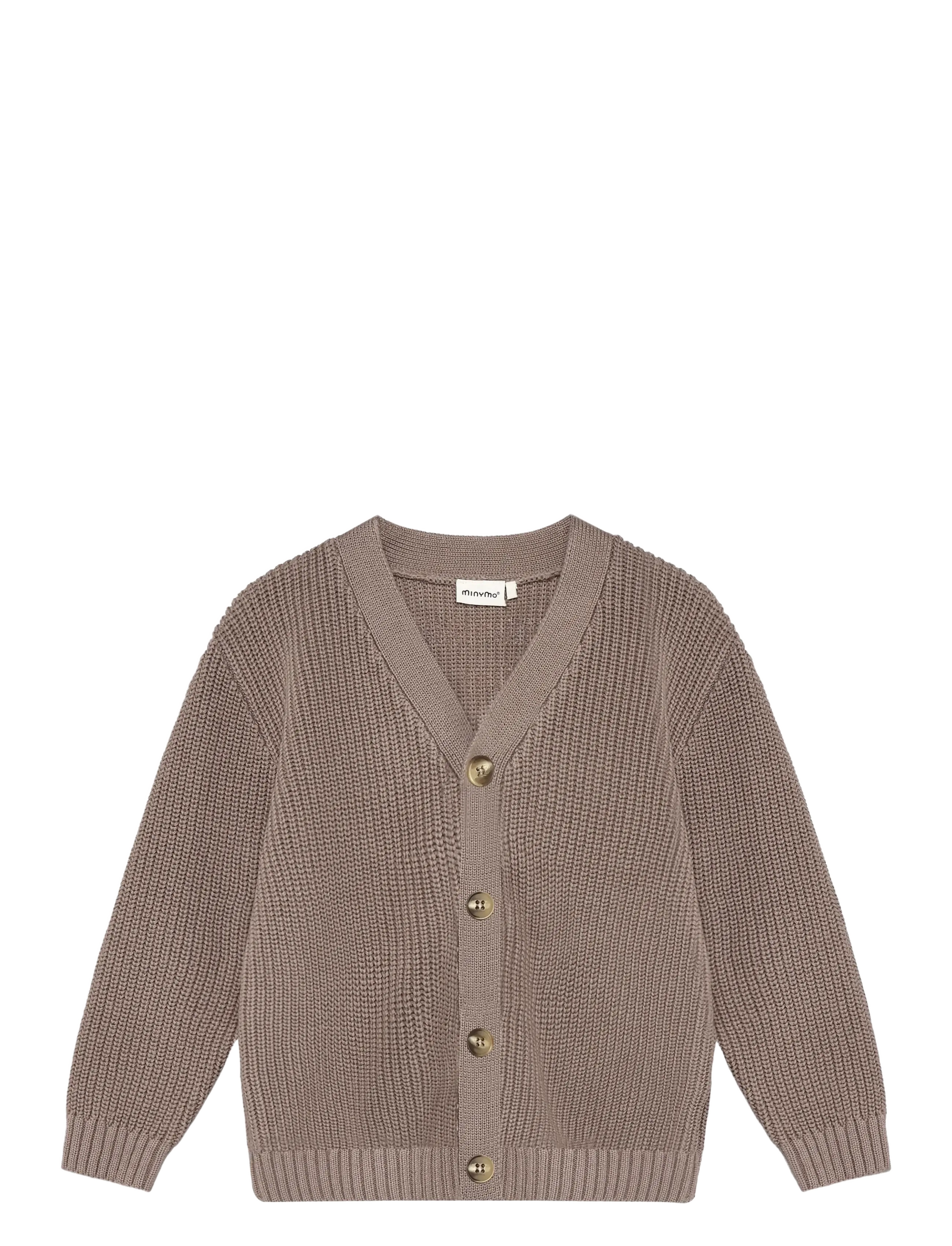 Minymo Cardigan Knit - Leichte Jacken - FUNGI / beige