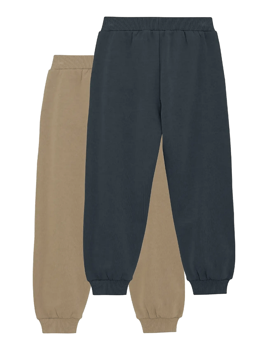 Minymo - Pants Sweat 2-Pack - mitmepakendiga püksid - fungi - 1