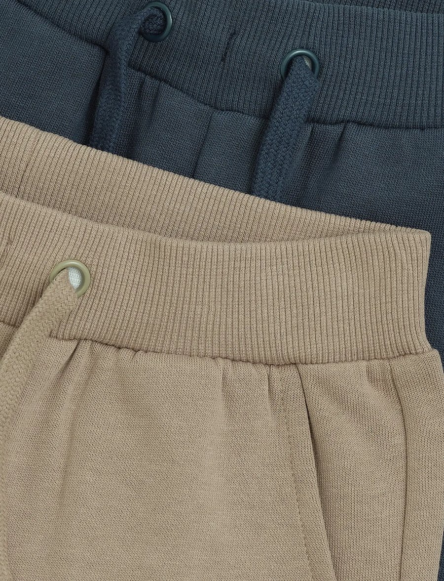 Minymo - Pants Sweat 2-Pack - mitmepakendiga püksid - fungi - 4