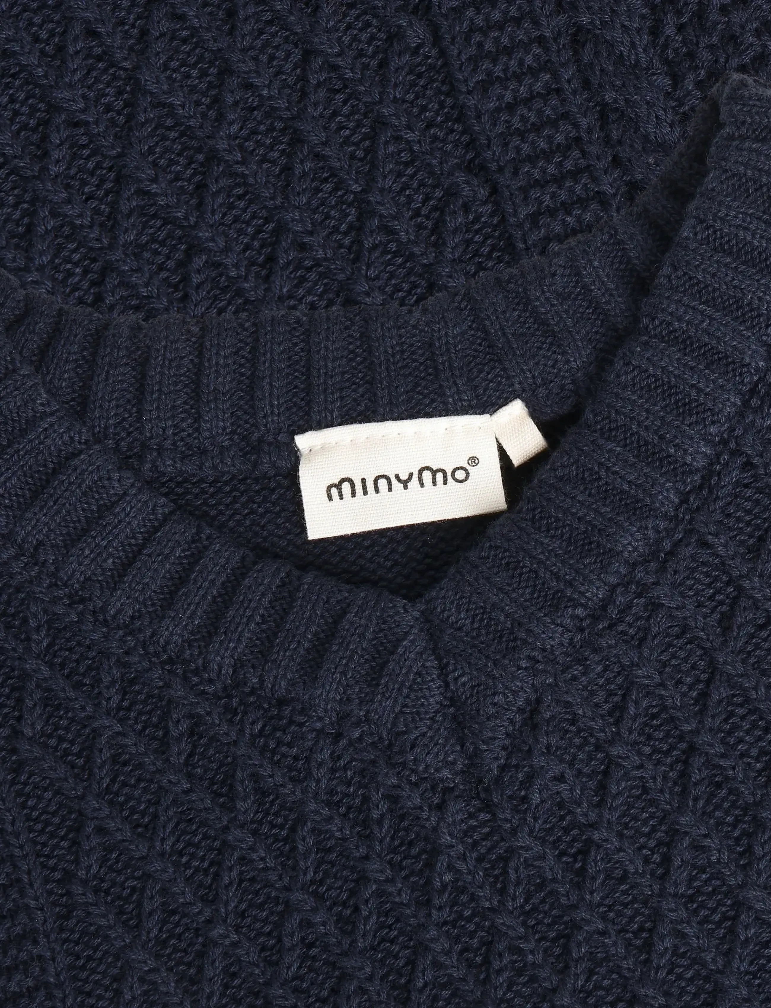 Minymo - Vest Knit - westen - parisian night - 2