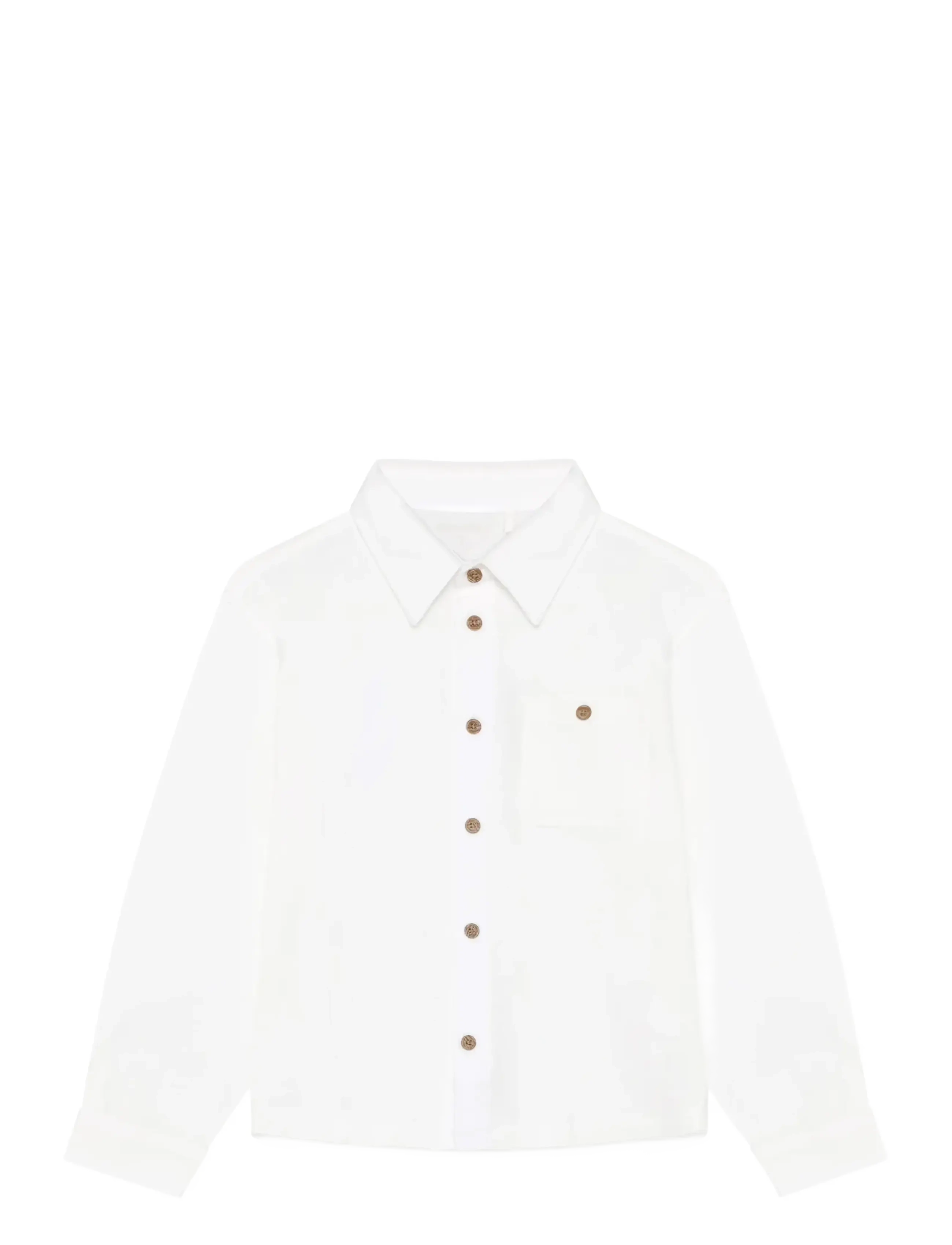 Minymo Shirt LS - Imik  44-92 - SNOW WHITE / white