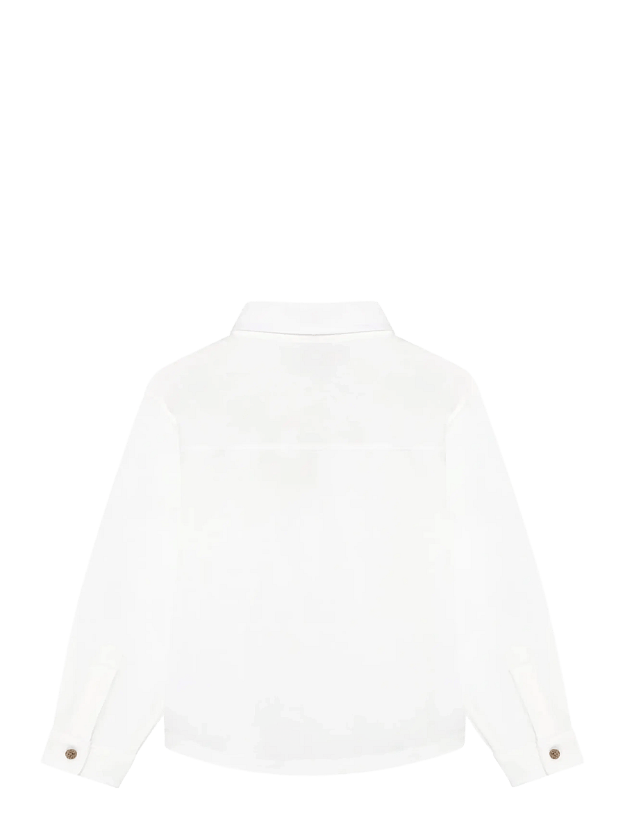 Minymo - Shirt LS - långärmade skjortor - snow white - 2