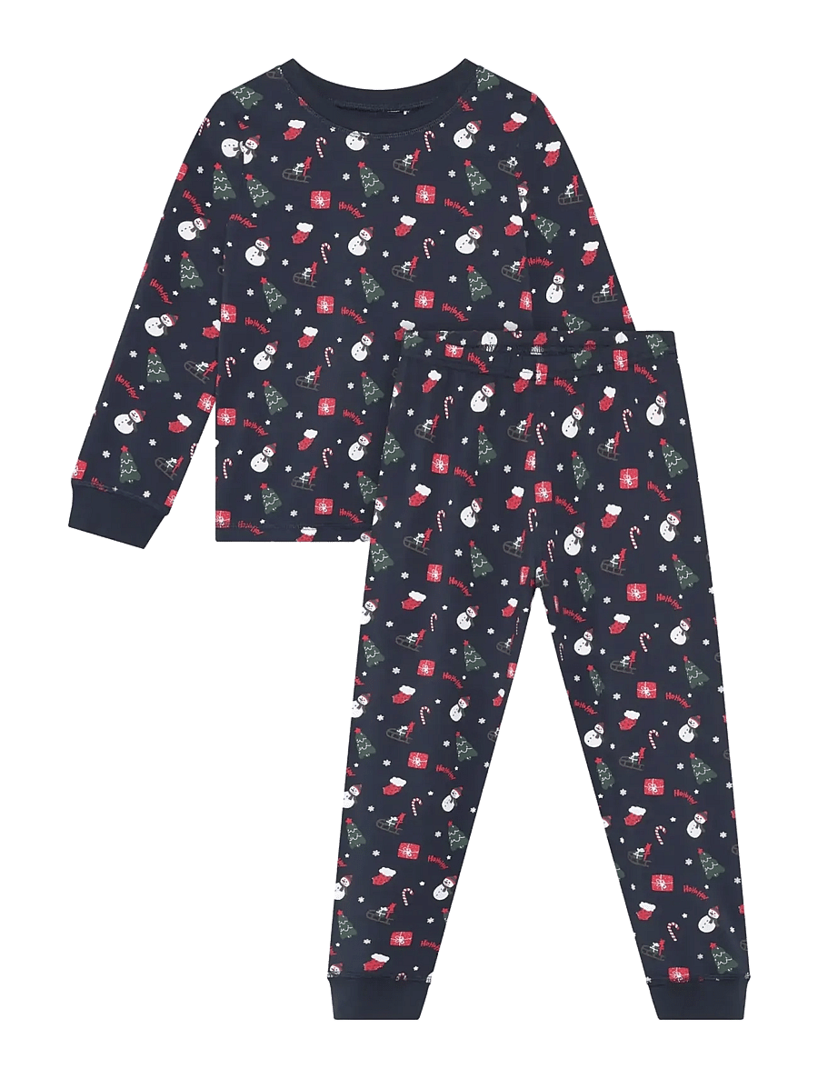 Minymo - Pyjamas Set AOP - pyjamasset - parisian night - 1