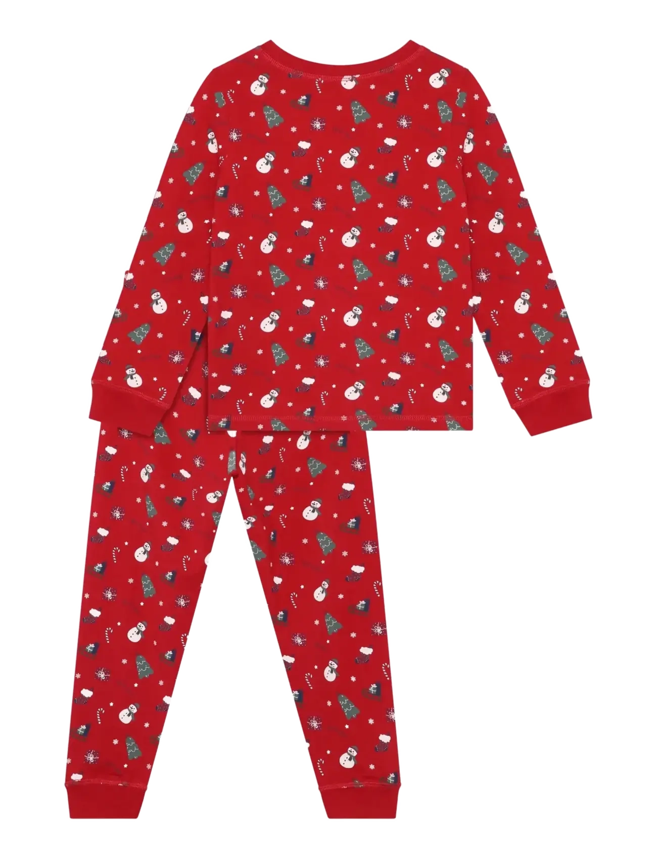 Minymo - Pyjamas Set AOP - komplektid - scarlet sage - 2