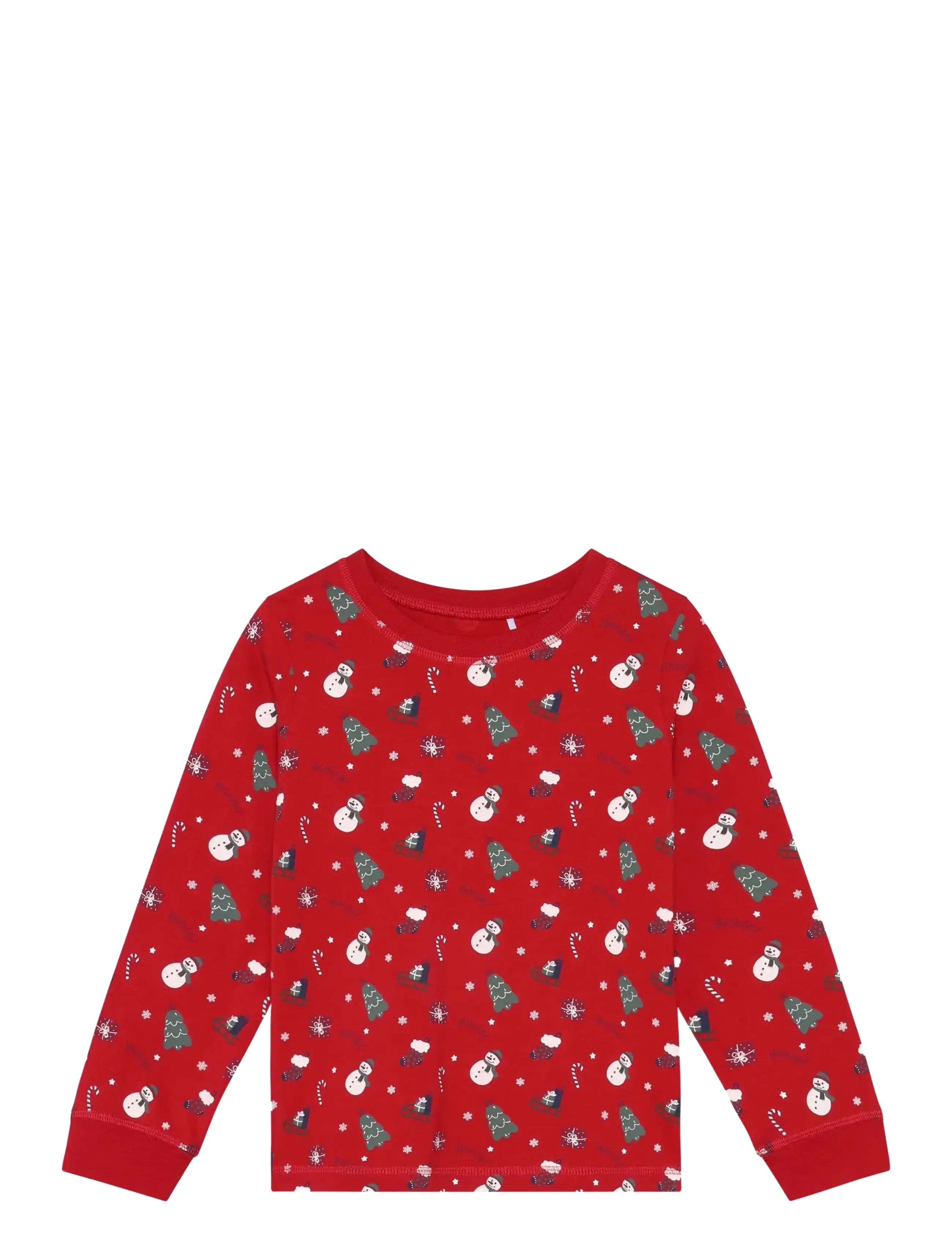 Minymo - Pyjamas Set AOP - komplektid - scarlet sage - 3