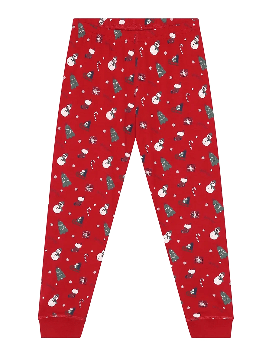 Minymo - Pyjamas Set AOP - komplektid - scarlet sage - 4