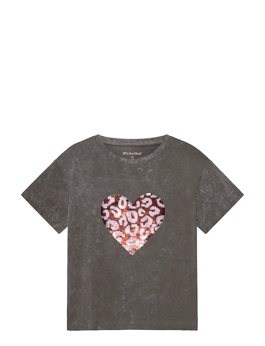 Minymo - T-shirt SS - kurzärmelige - iron oxide - 1