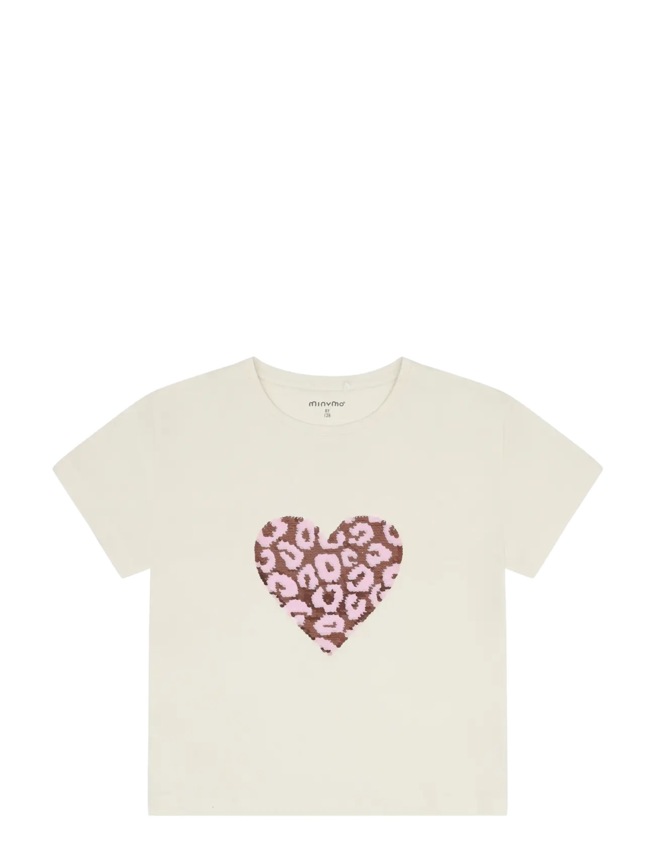 Minymo T-shirt SS - Minymo - SEEDPEARL / cream