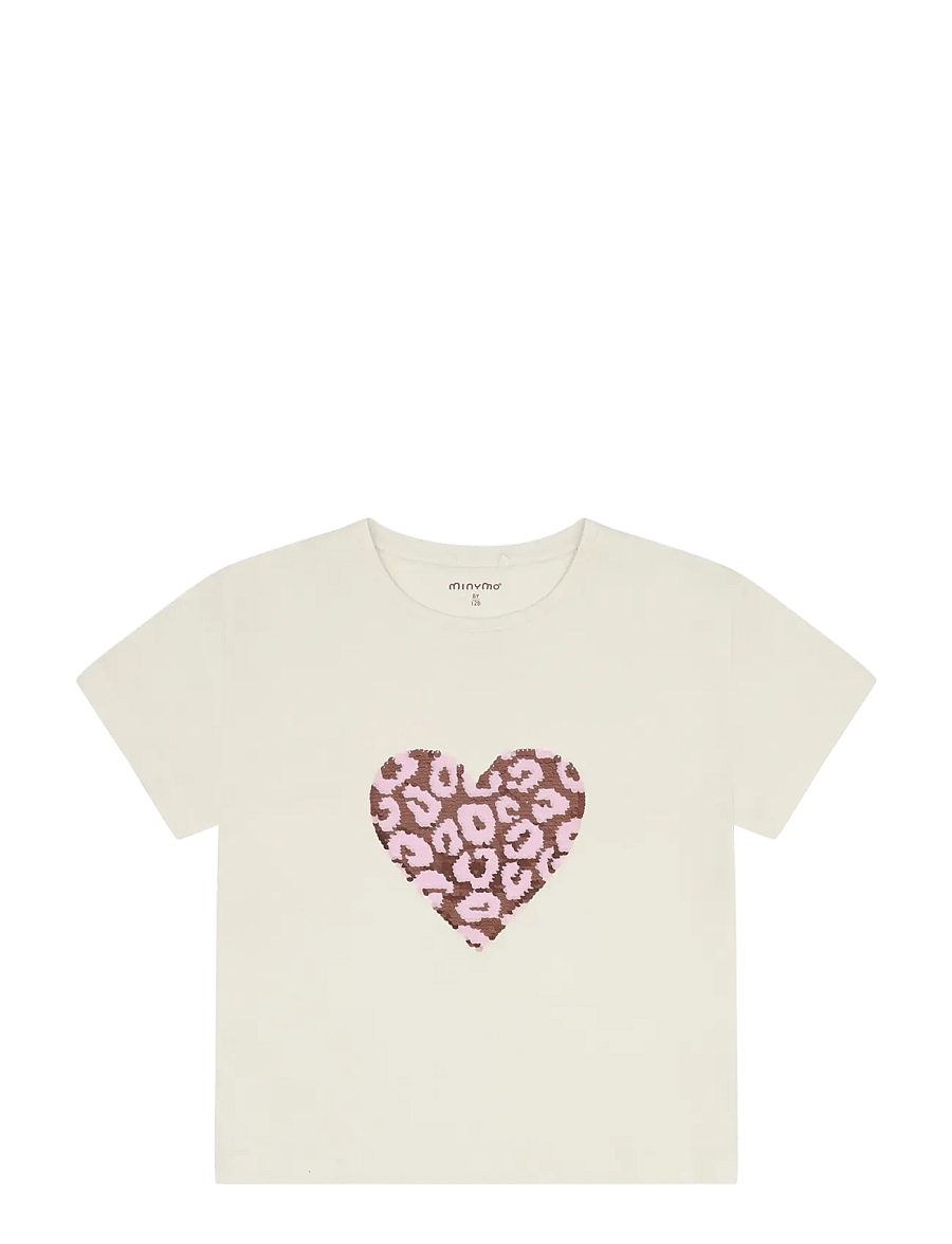 Minymo - T-shirt SS - kurzärmelige - seedpearl - 0