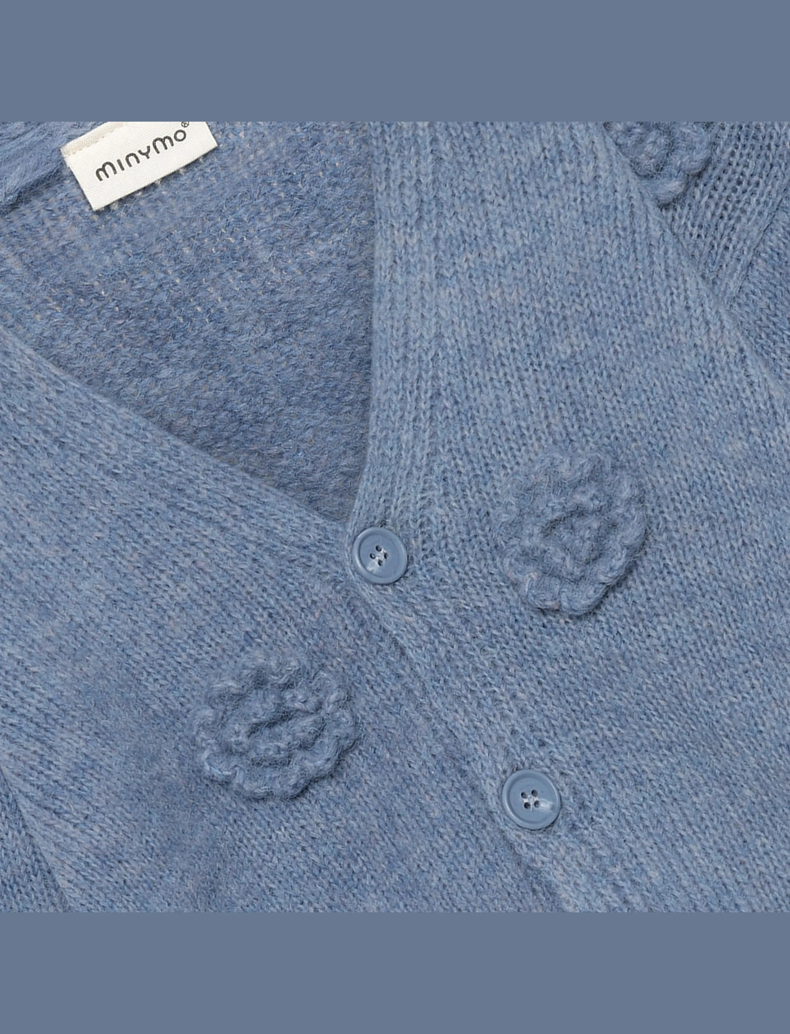 Minymo - Cardigan Knit - moonlight blue - 3