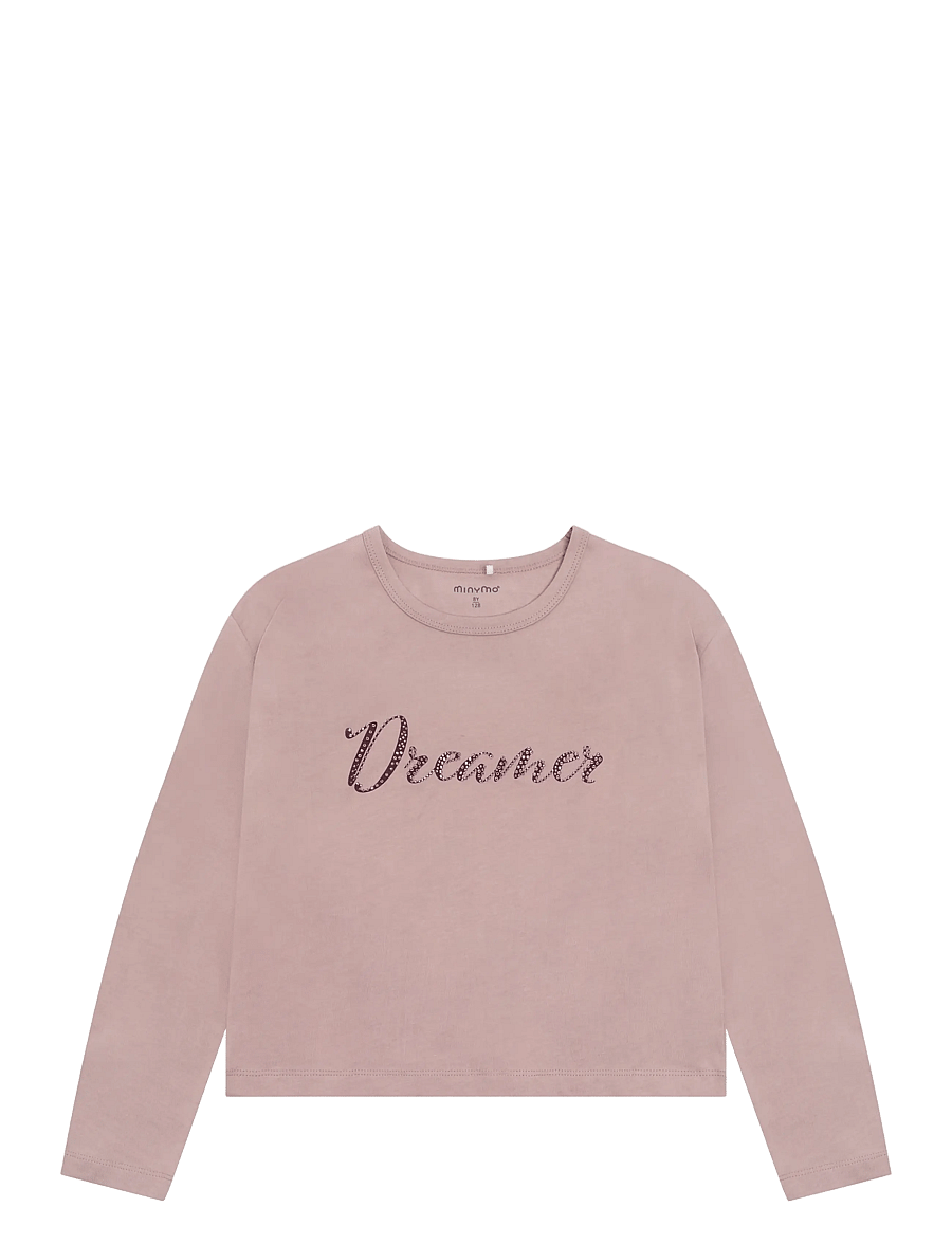 Minymo - T-shirt LS - langärmelig - fawn - 1