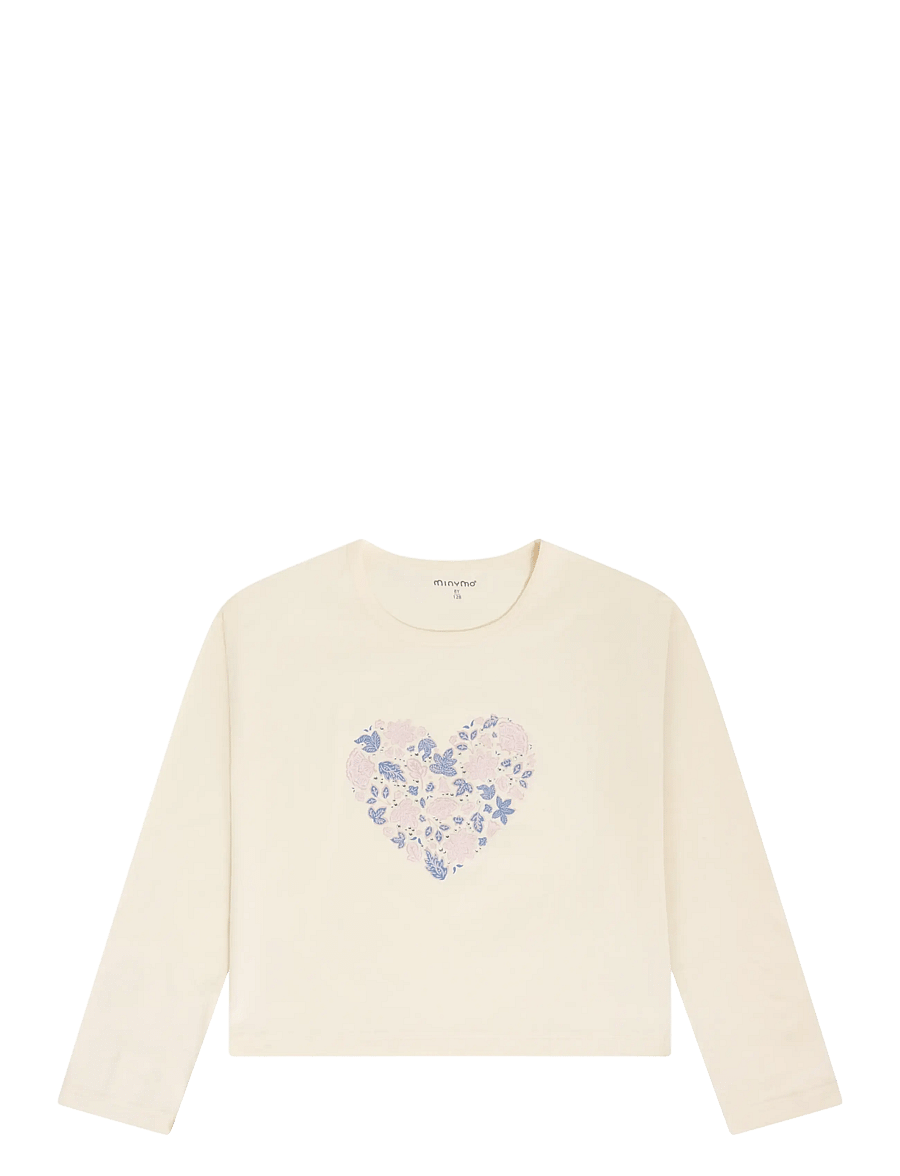 Minymo - T-shirt LS - langärmelig - moonlight blue - 0