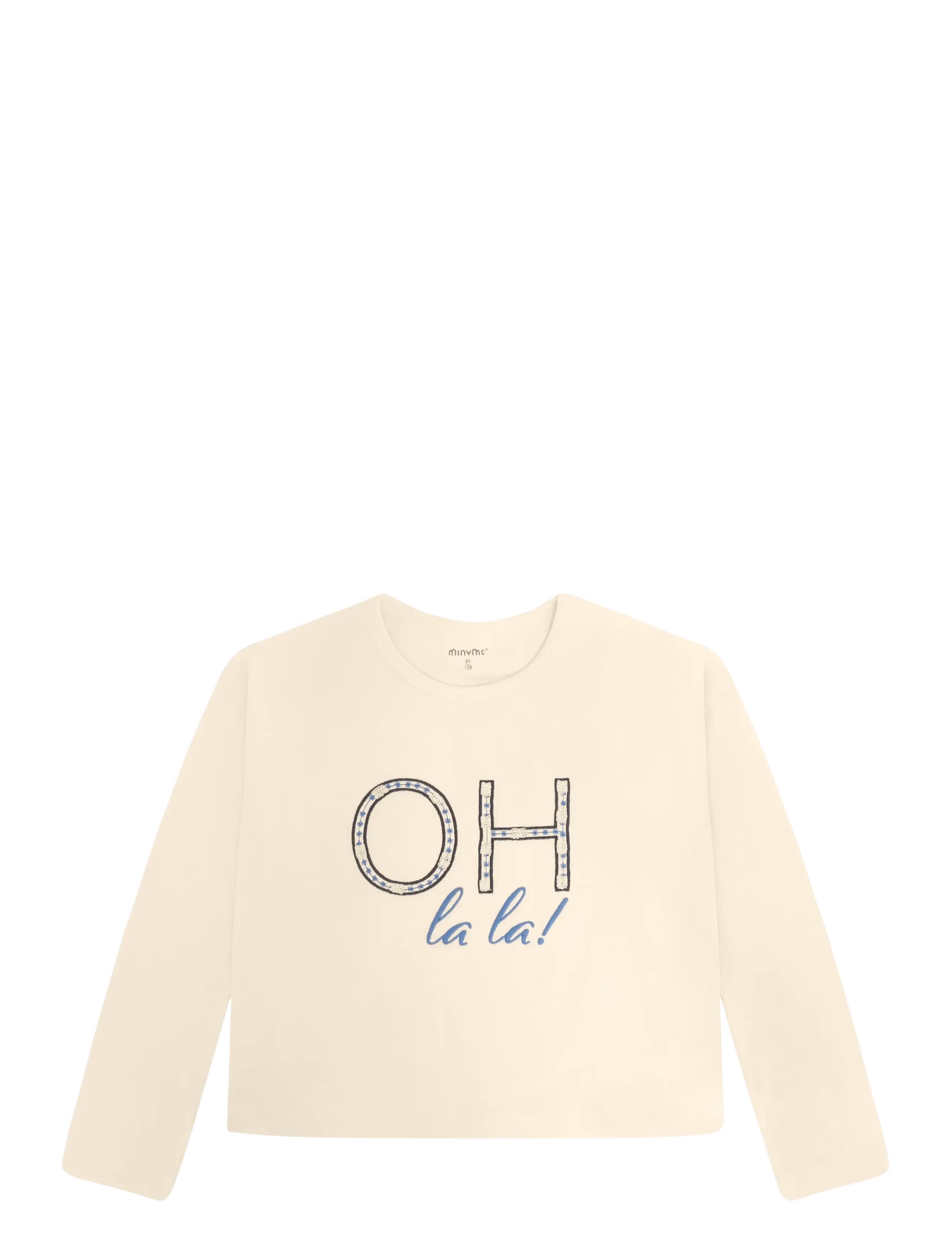 Minymo T-shirt LS - Minymo - SEEDPEARL / cream