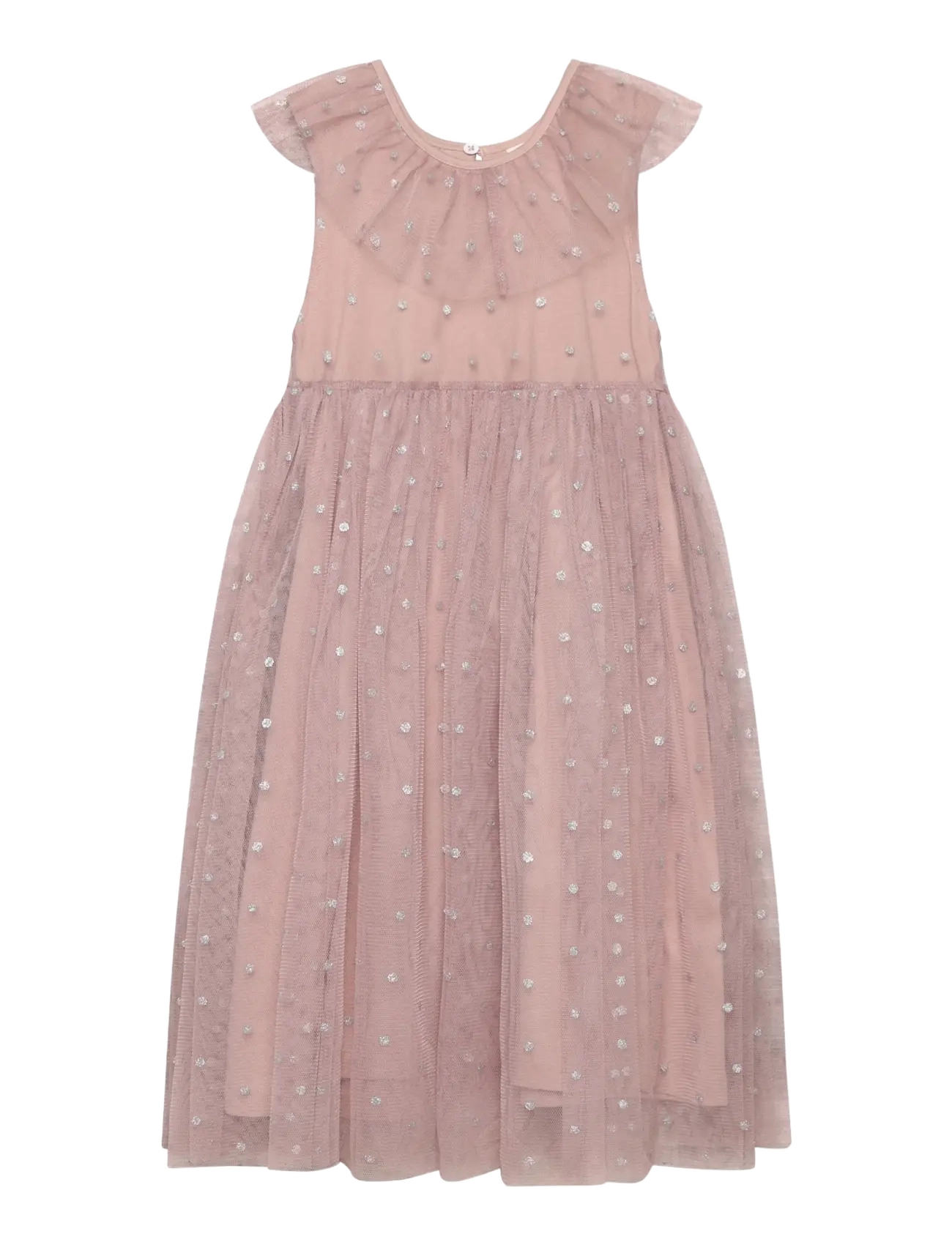 Minymo Dress Tulle - Partydresses - FAWN / beige