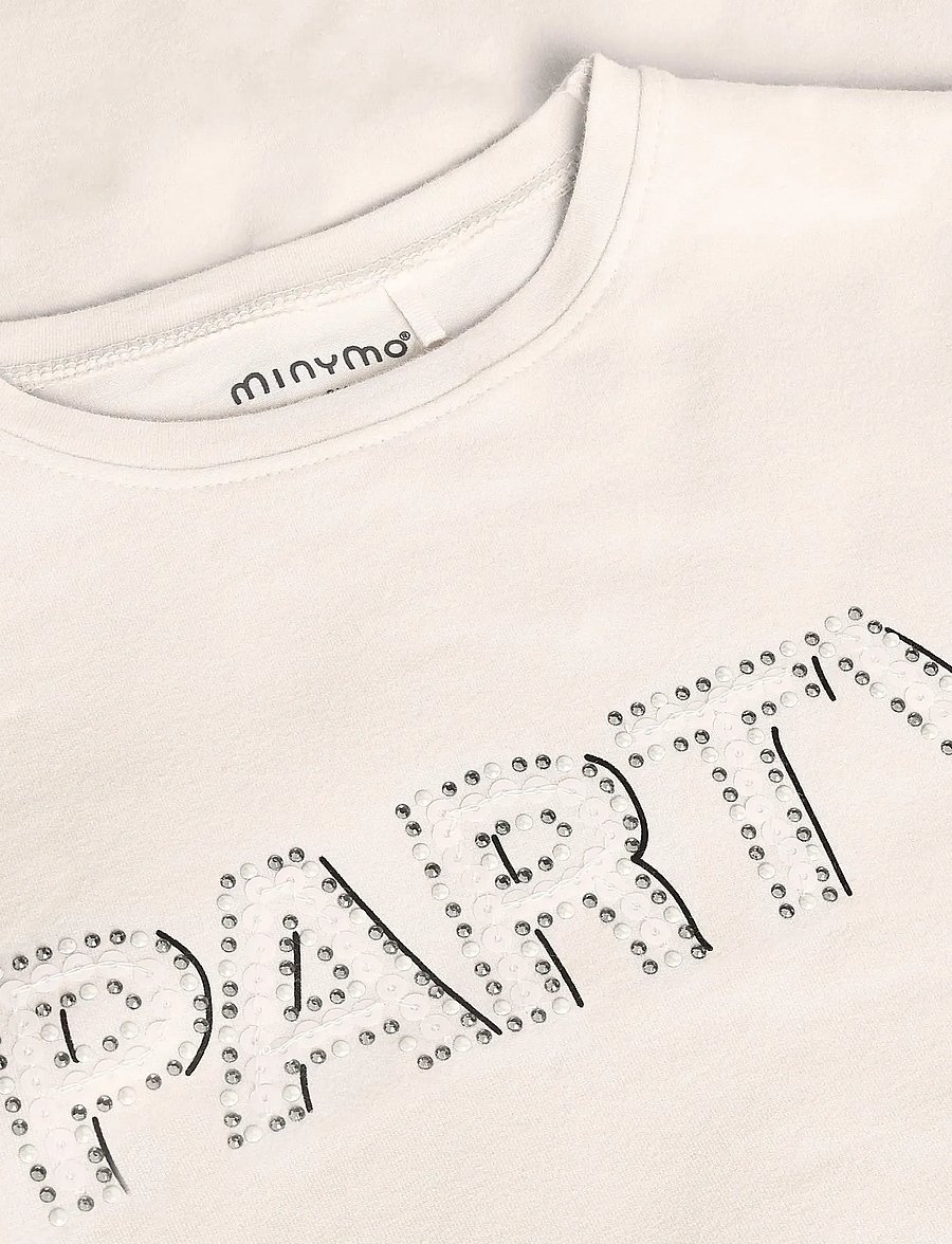Minymo - T-shirt LS - långärmade t-shirts - pink tint - 2