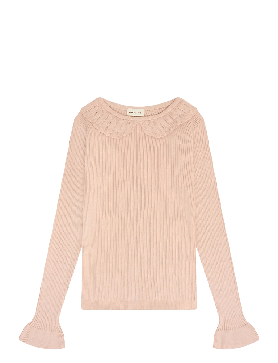 Minymo - Pullover Knit - trøjer - rose dust - 1