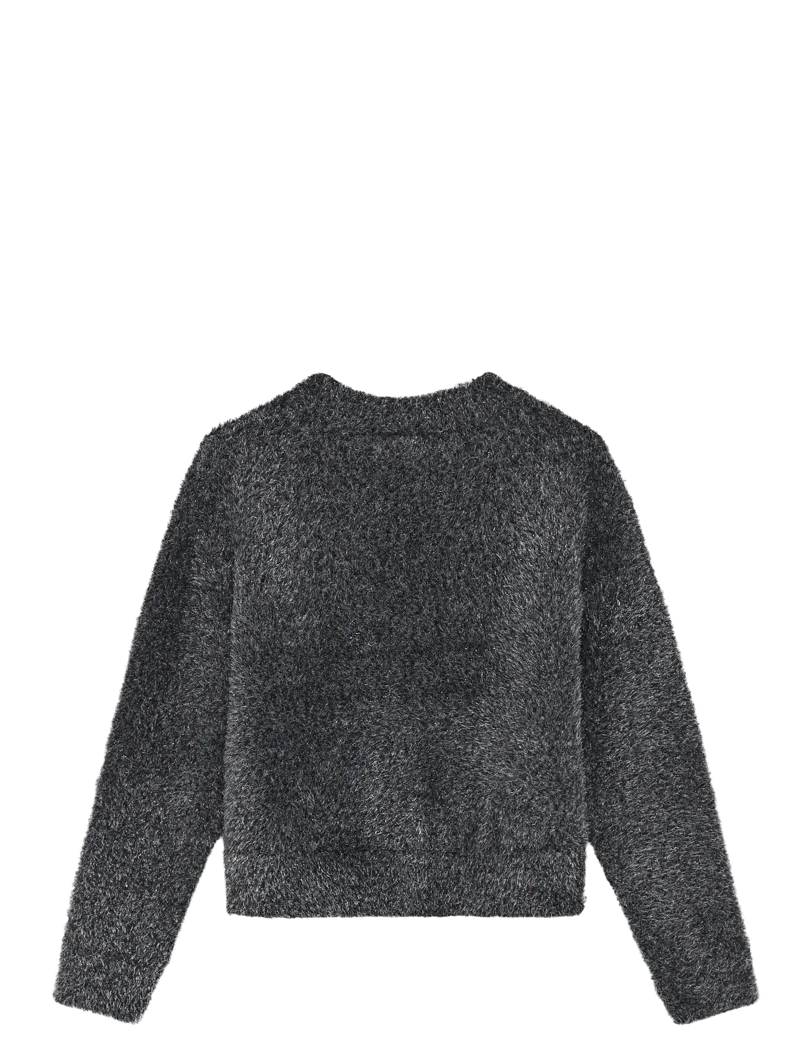 Minymo - Cardigan Knit w. Glitter - koftor - tap shoe - 1