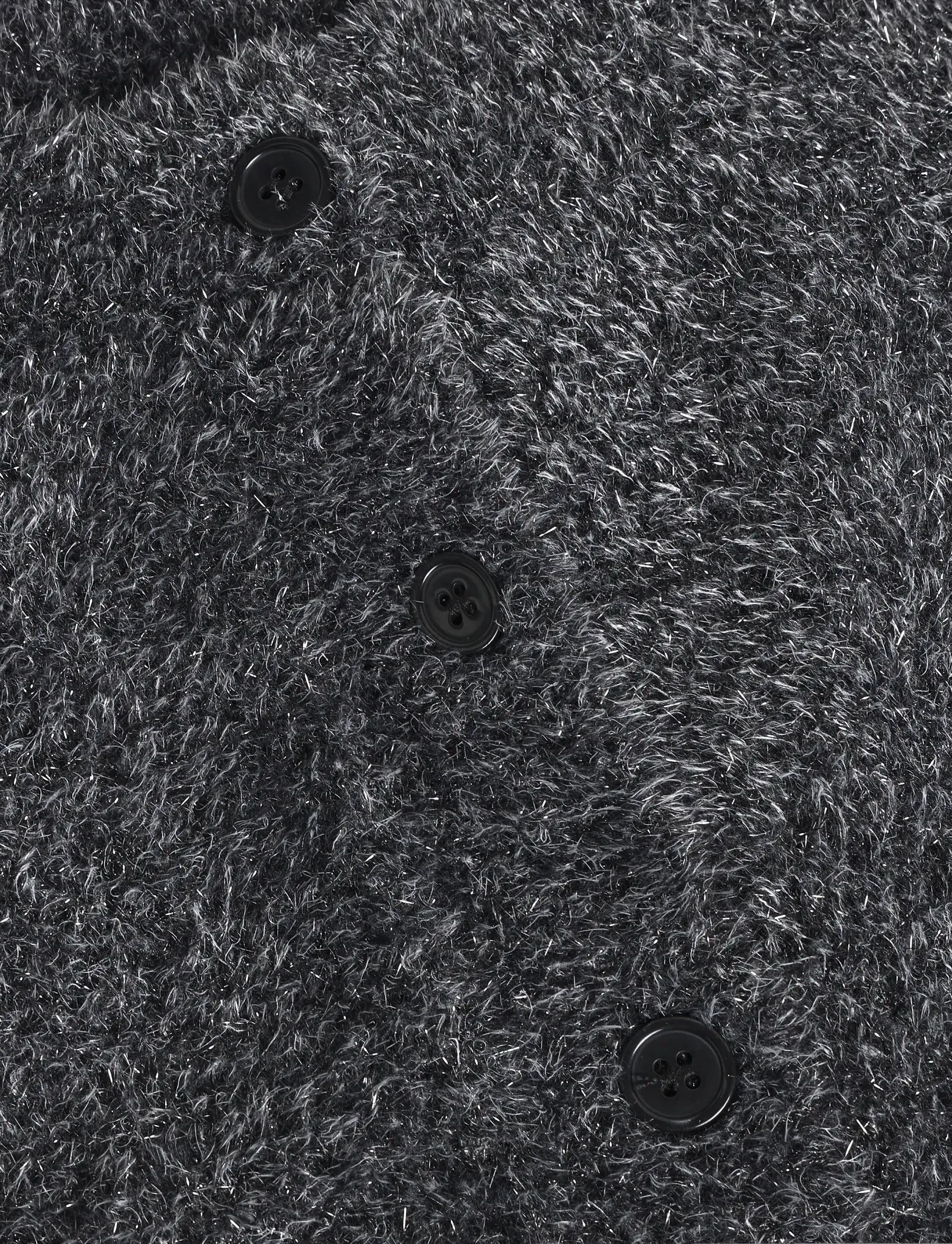 Minymo - Cardigan Knit w. Glitter - koftor - tap shoe - 2