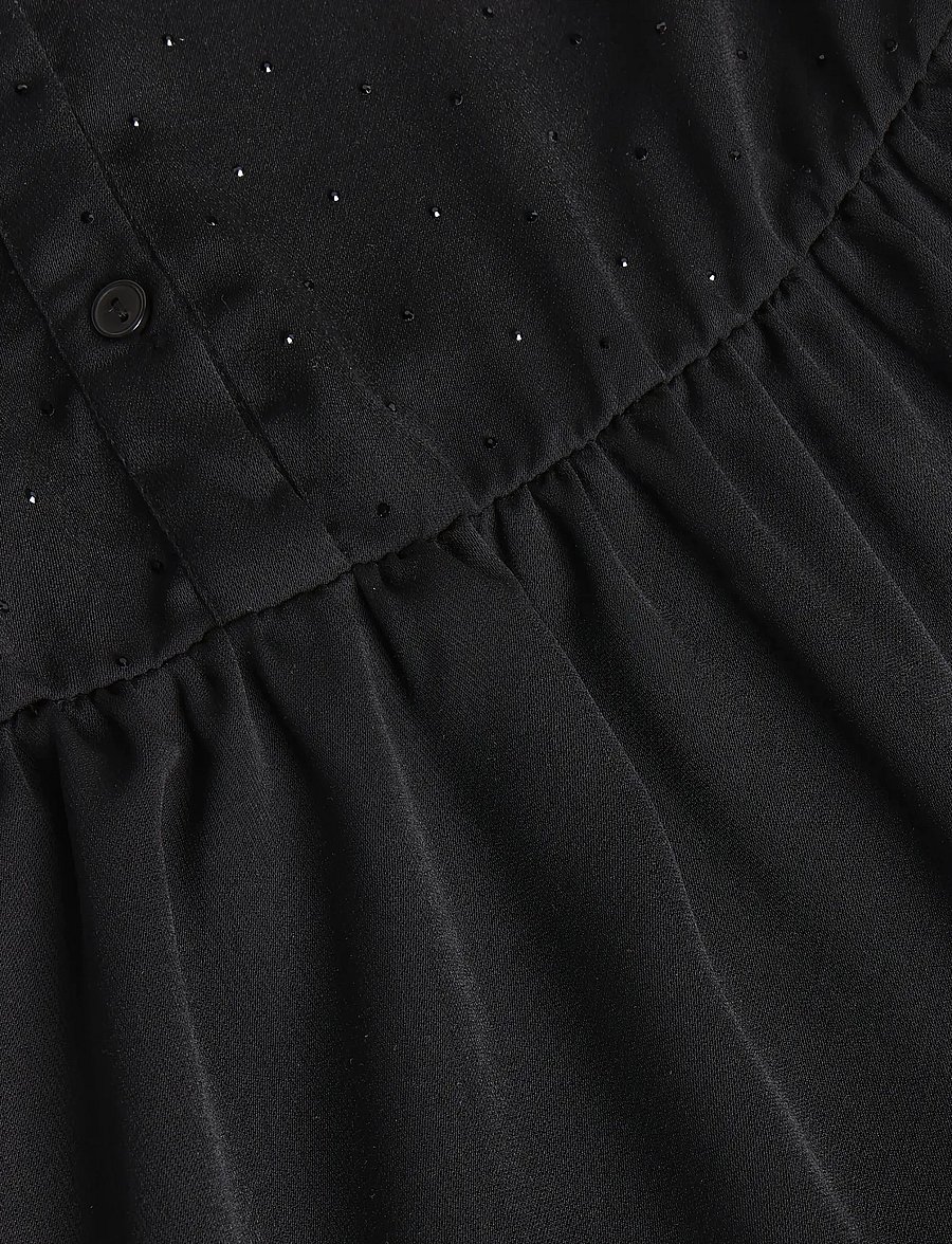 Minymo - Dress - langærmede babykjoler - tap shoe - 2