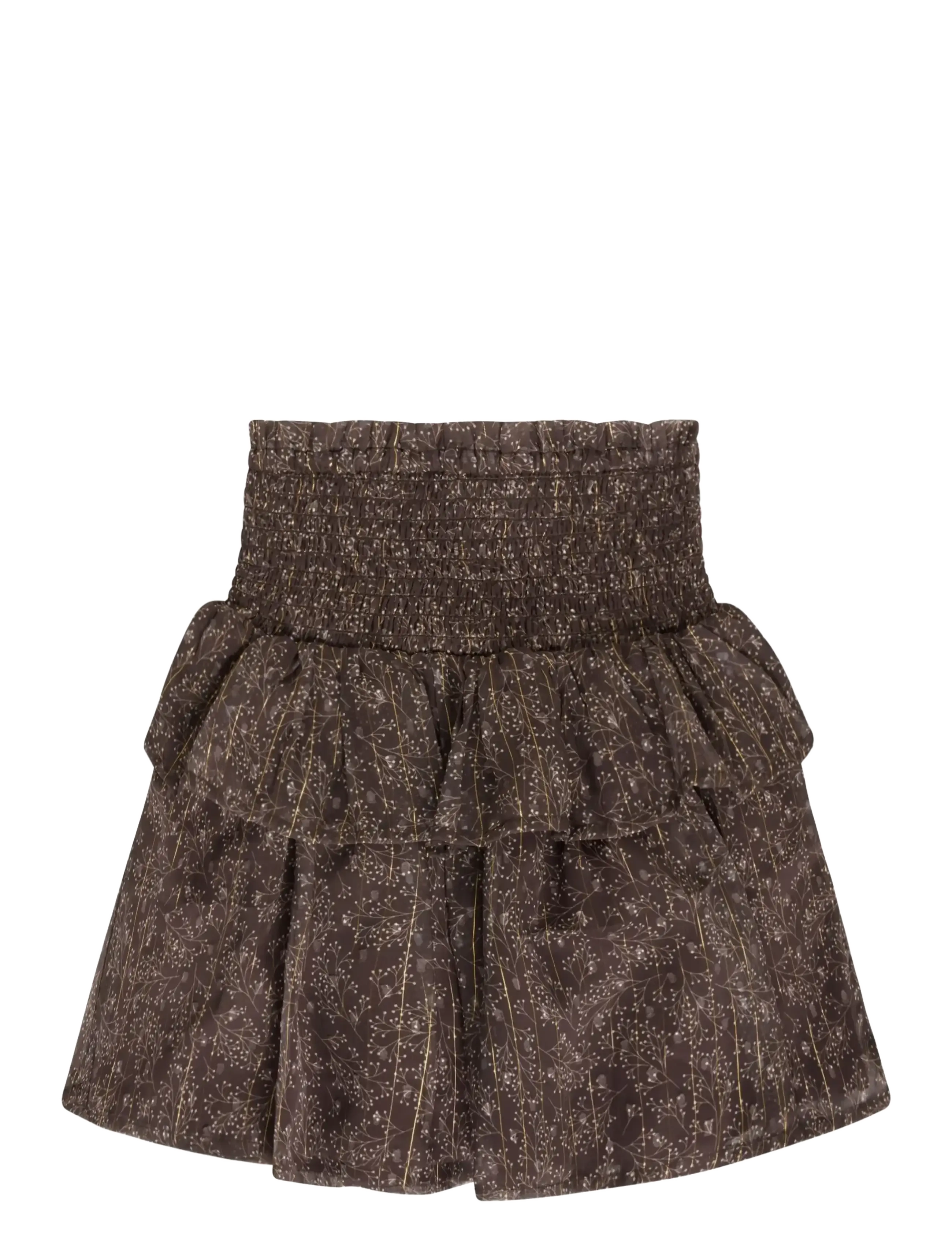 Minymo - Skirt Dobby - korte nederdele - plum truffle - 1