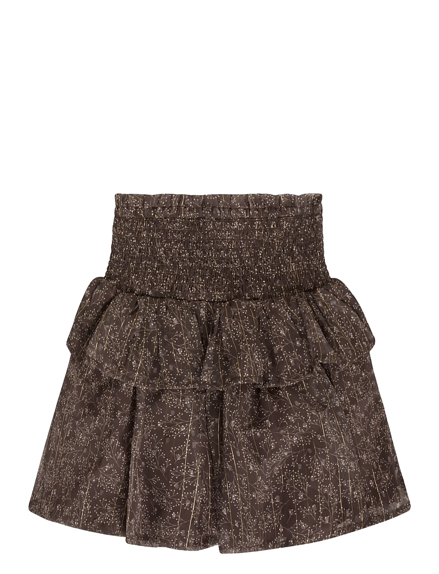 Minymo - Skirt Dobby - korte nederdele - plum truffle - 1