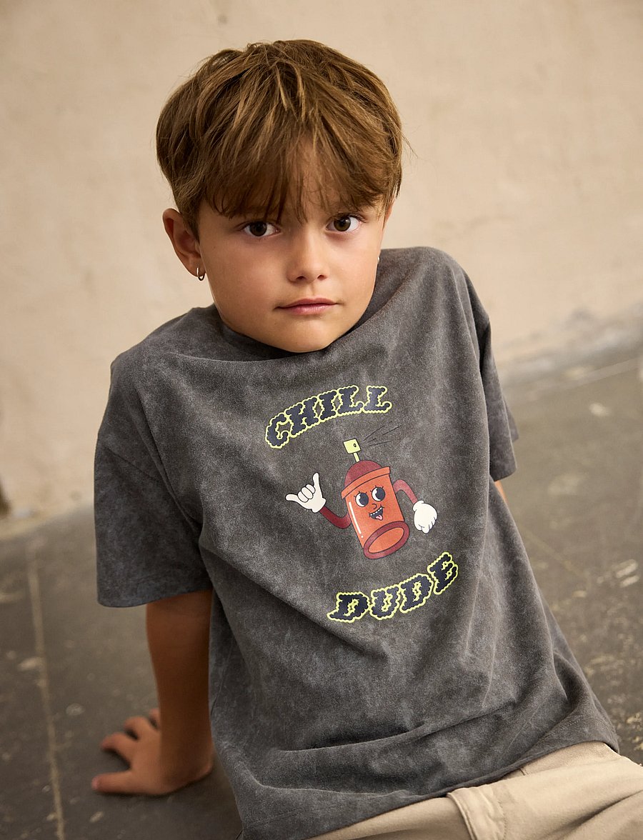 Minymo - T-shirt SS - kortärmade t-shirts - iron oxide - 0