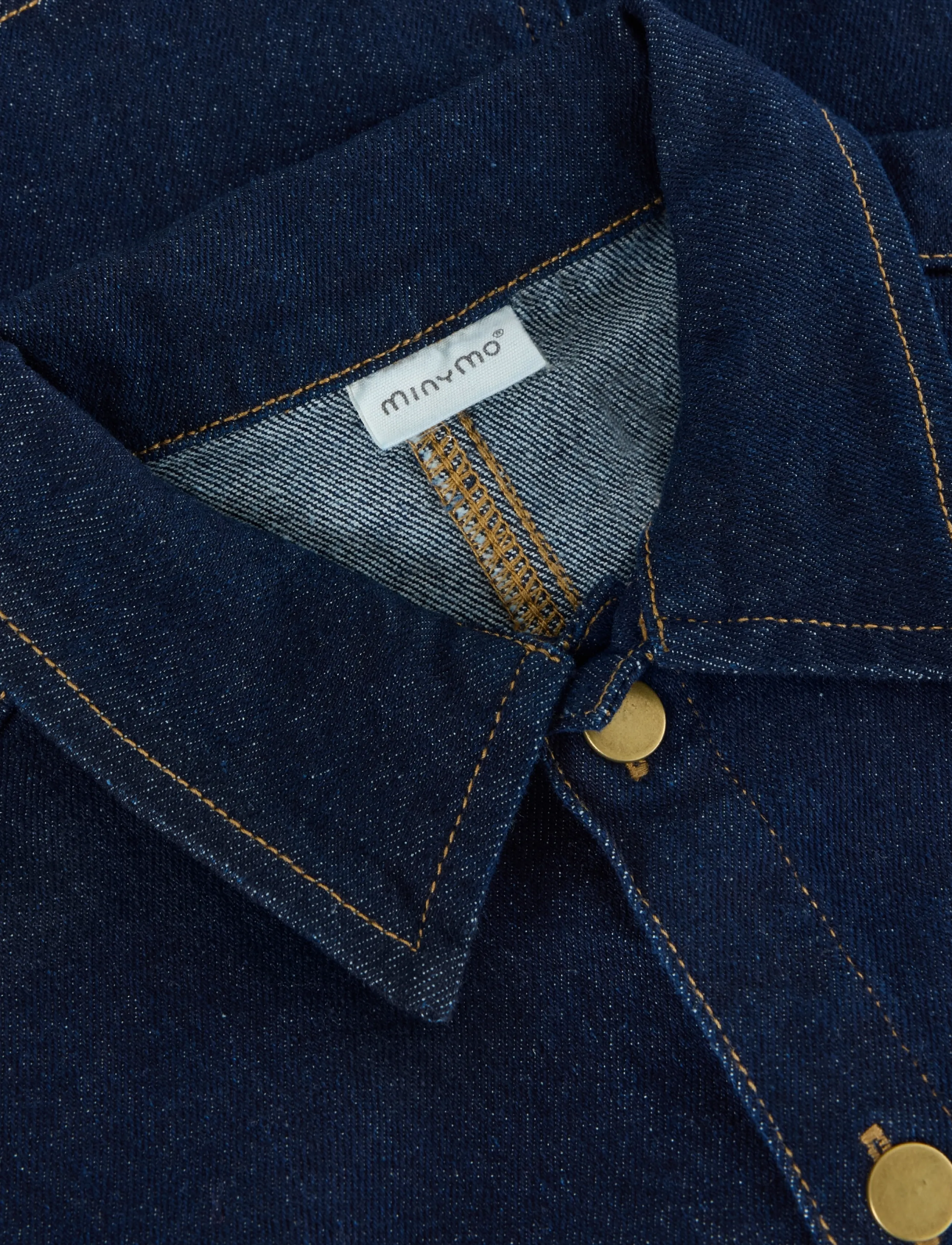 Minymo - Jacket Denim - laveste priser - dark denim - 3