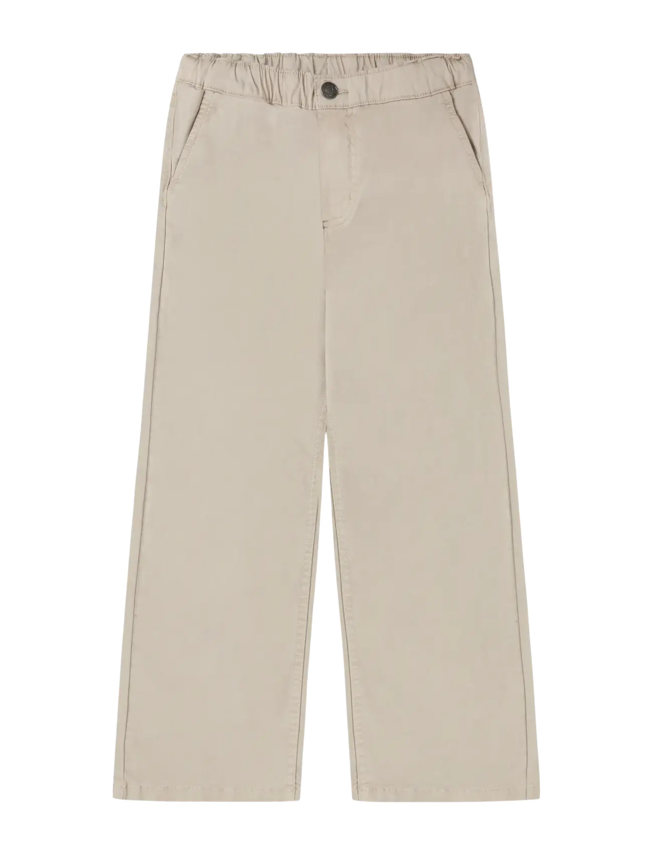 Minymo Pants Twill - Chinos - FEATHER GRAY / grey