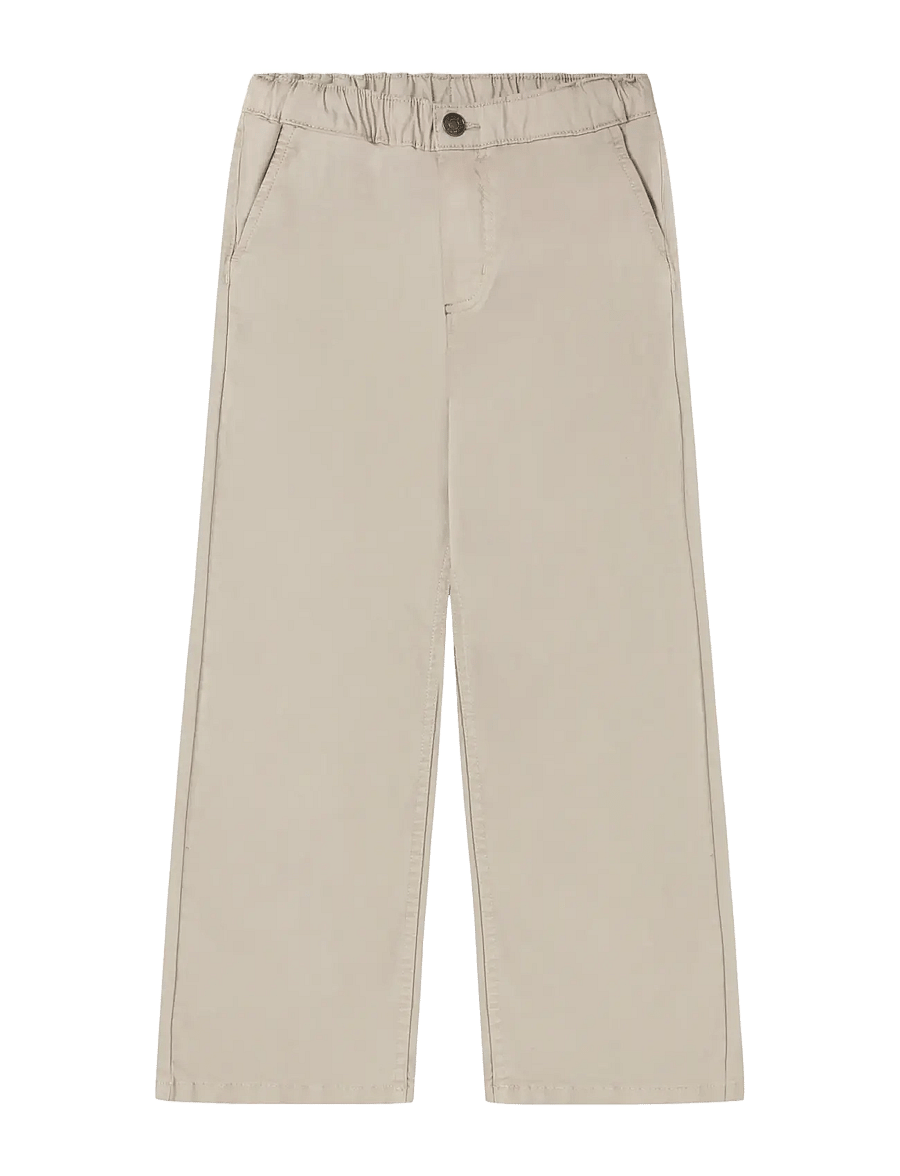 Minymo - Pants Twill - chinos - feather gray - 0