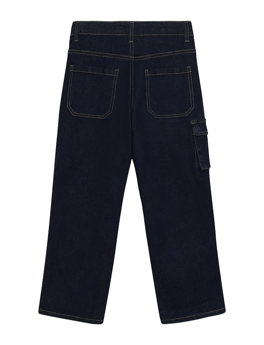 Minymo - Jeans Wide - hosen mit weitem bein - dark denim - 2