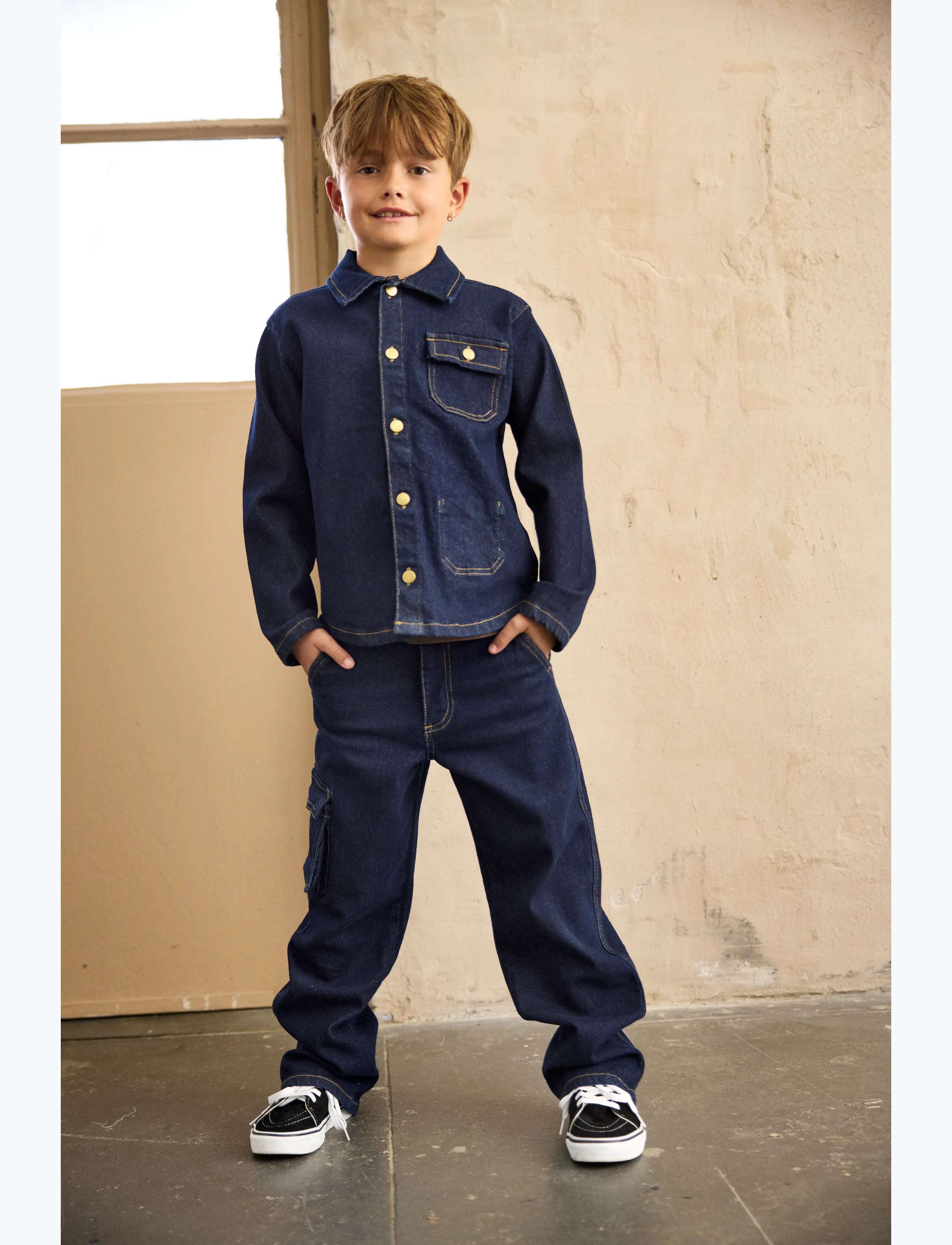 Minymo - Jeans Wide - dark denim - 3