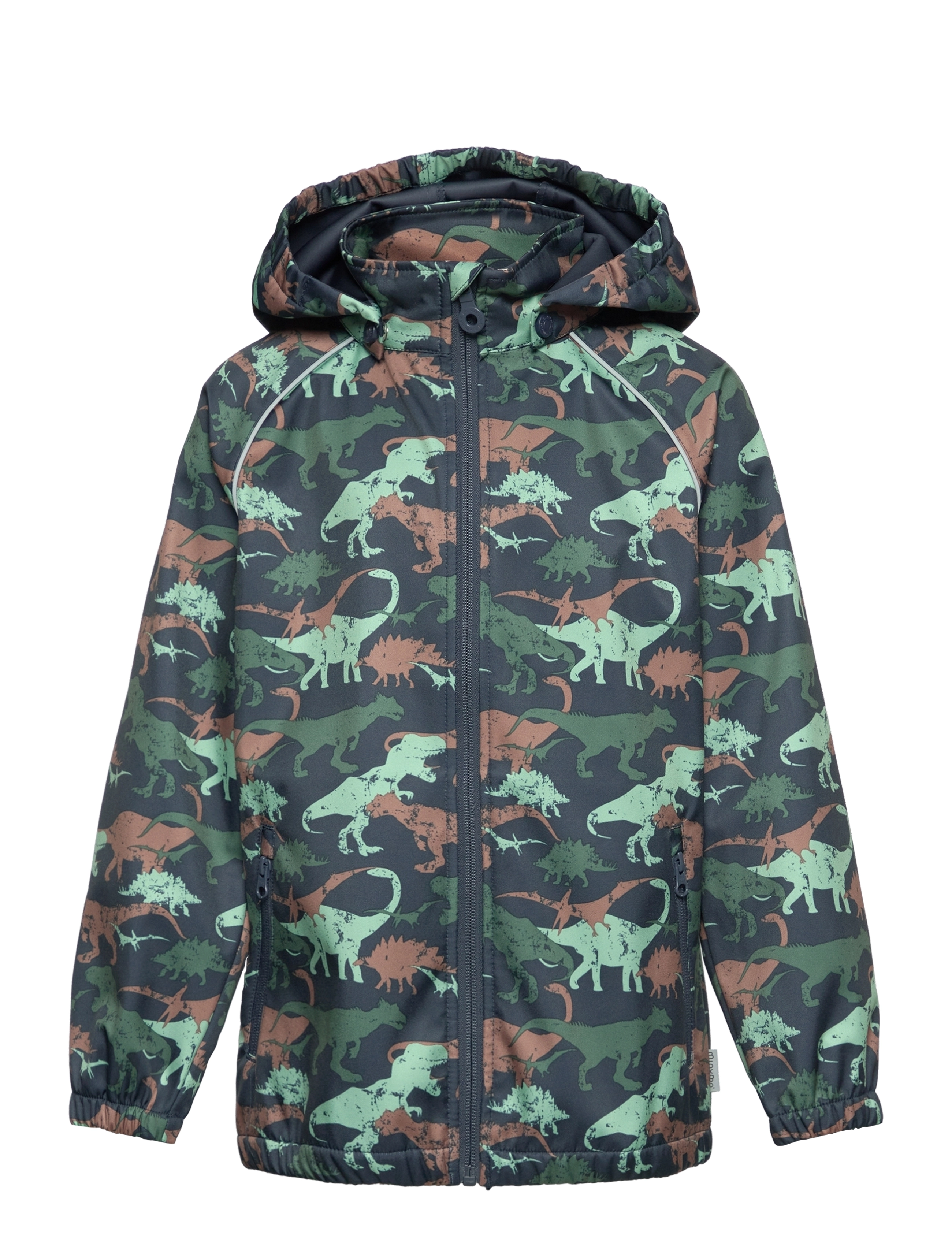 Minymo - Softshell Jacket Aop - blue nights - 0