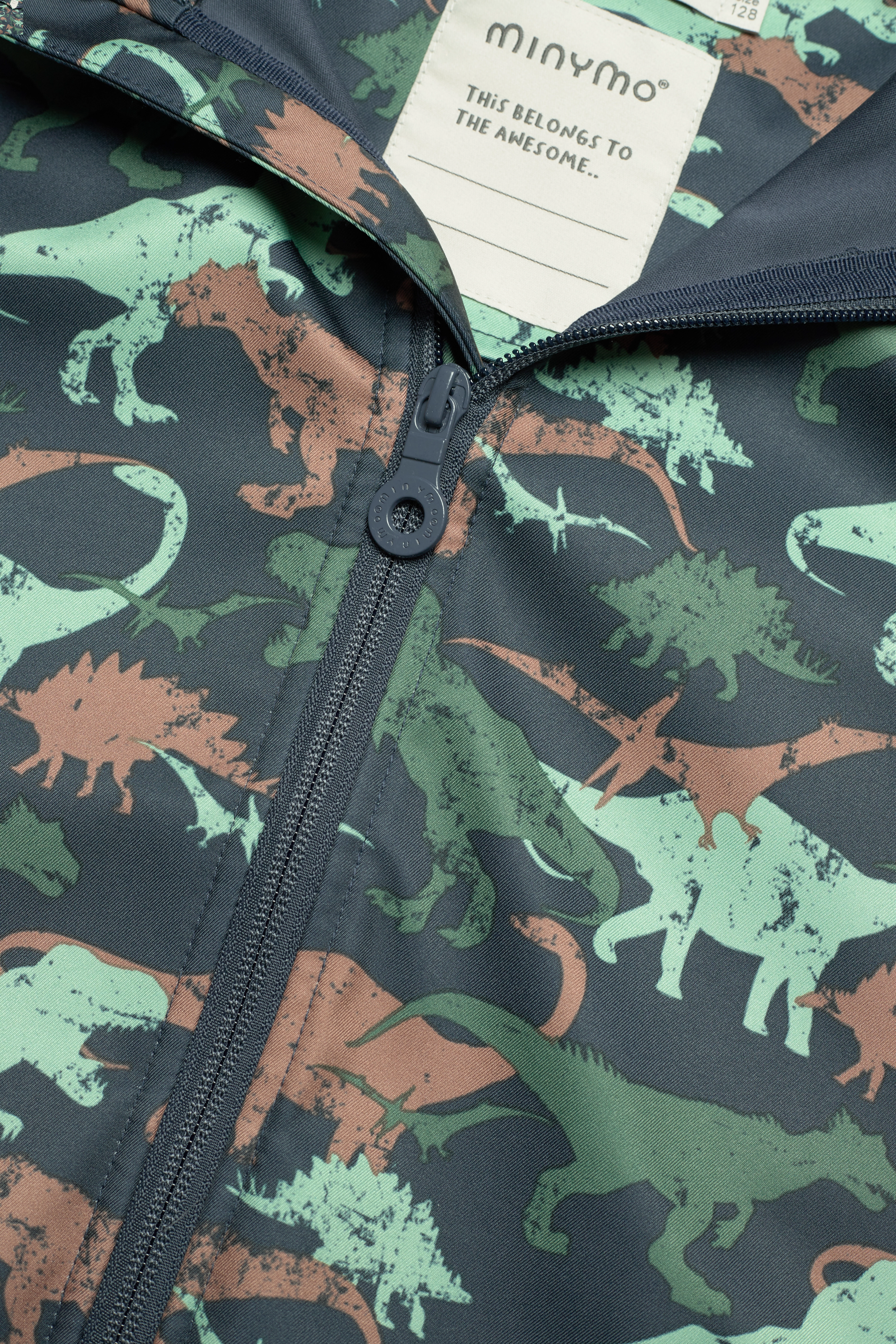 Minymo - Softshell Jacket Aop - blue nights - 2