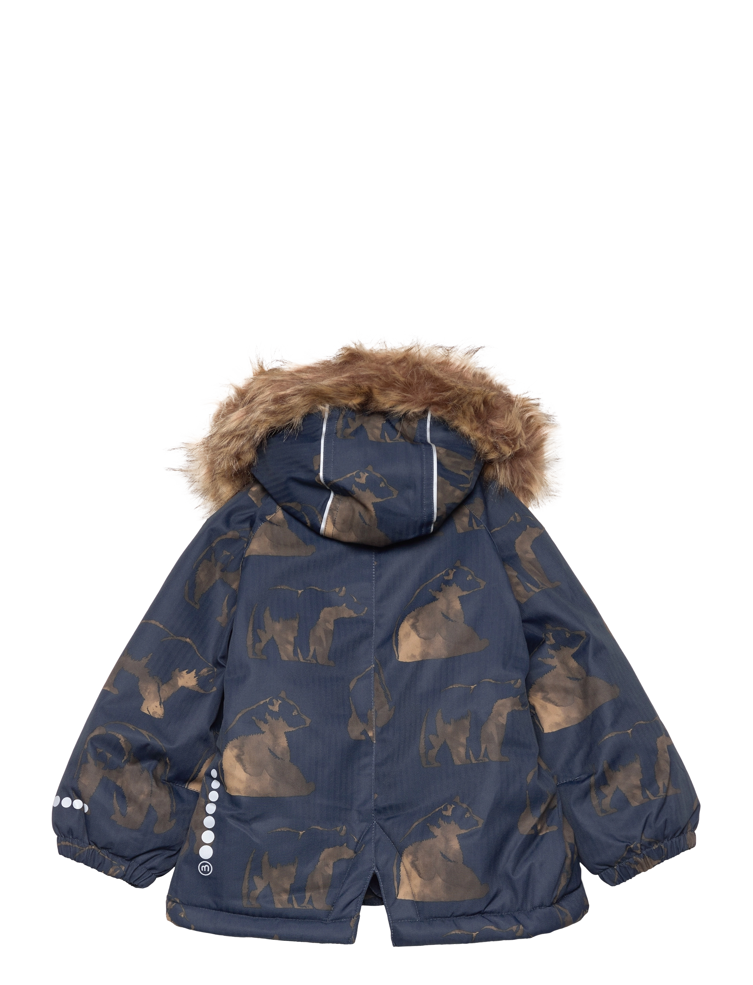 Minymo - Snow Jacket AOP - total eclipse - 1