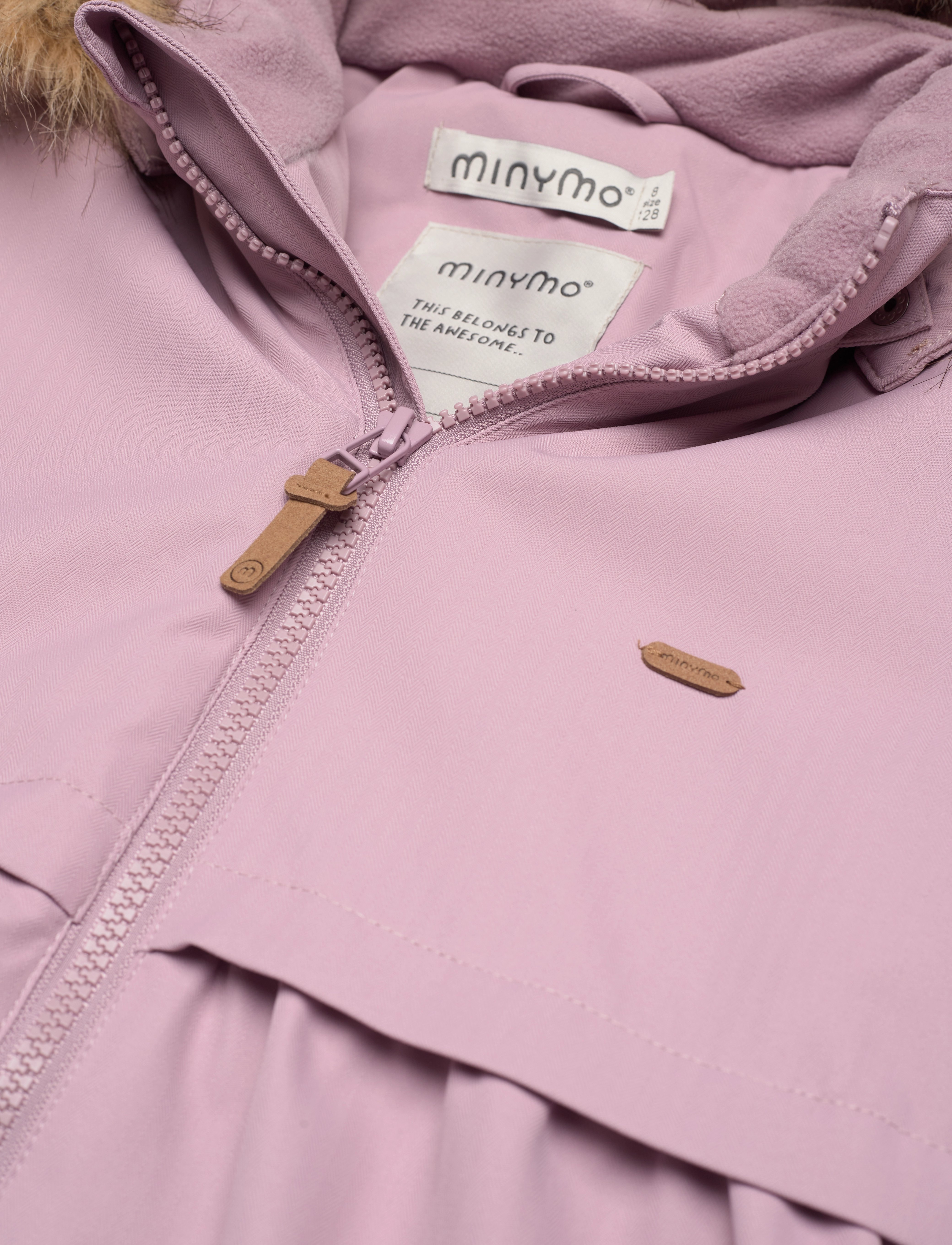 Minymo - Snow Jacket - elderberry - 2