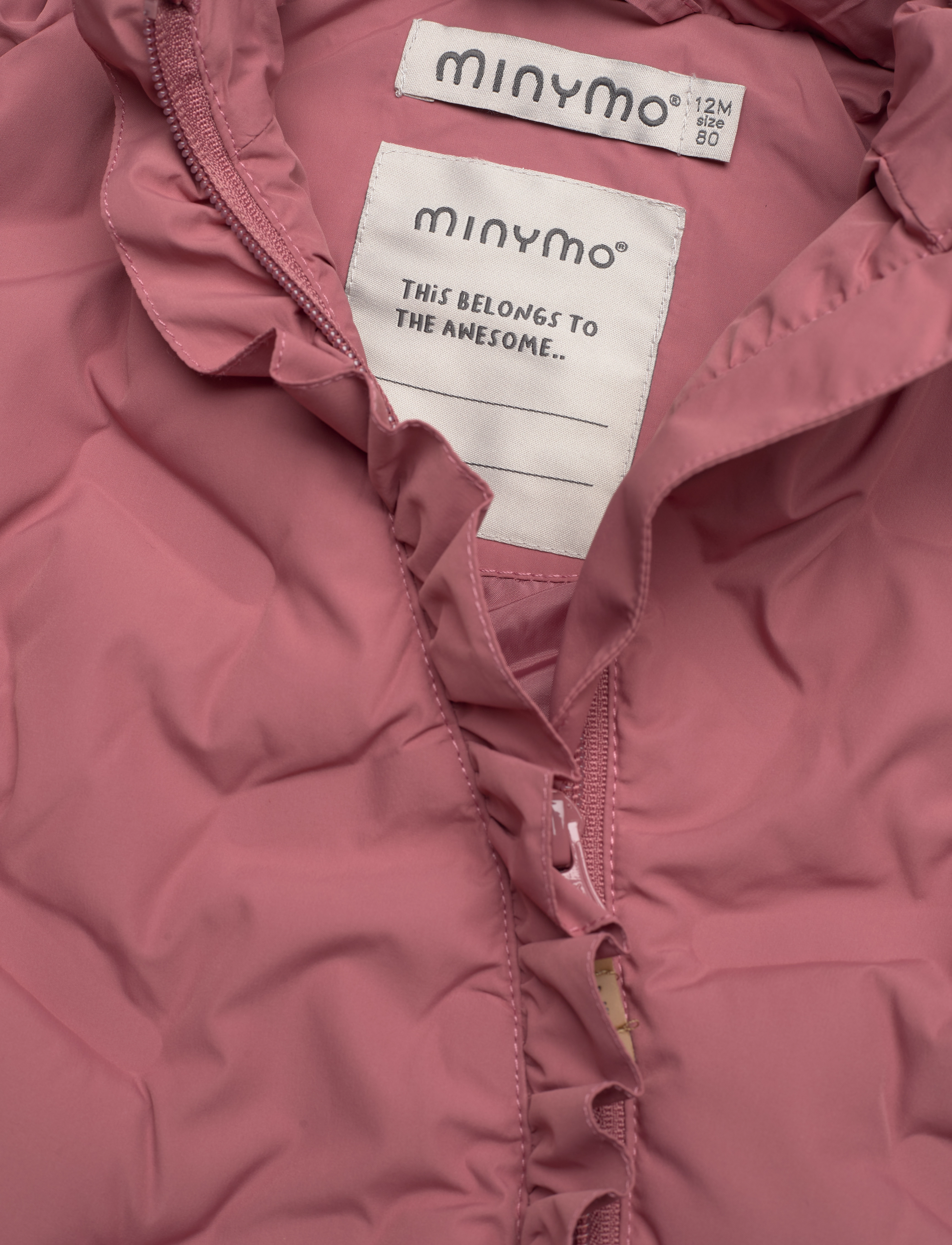 Minymo - Jacket quilted - withered rose - 2