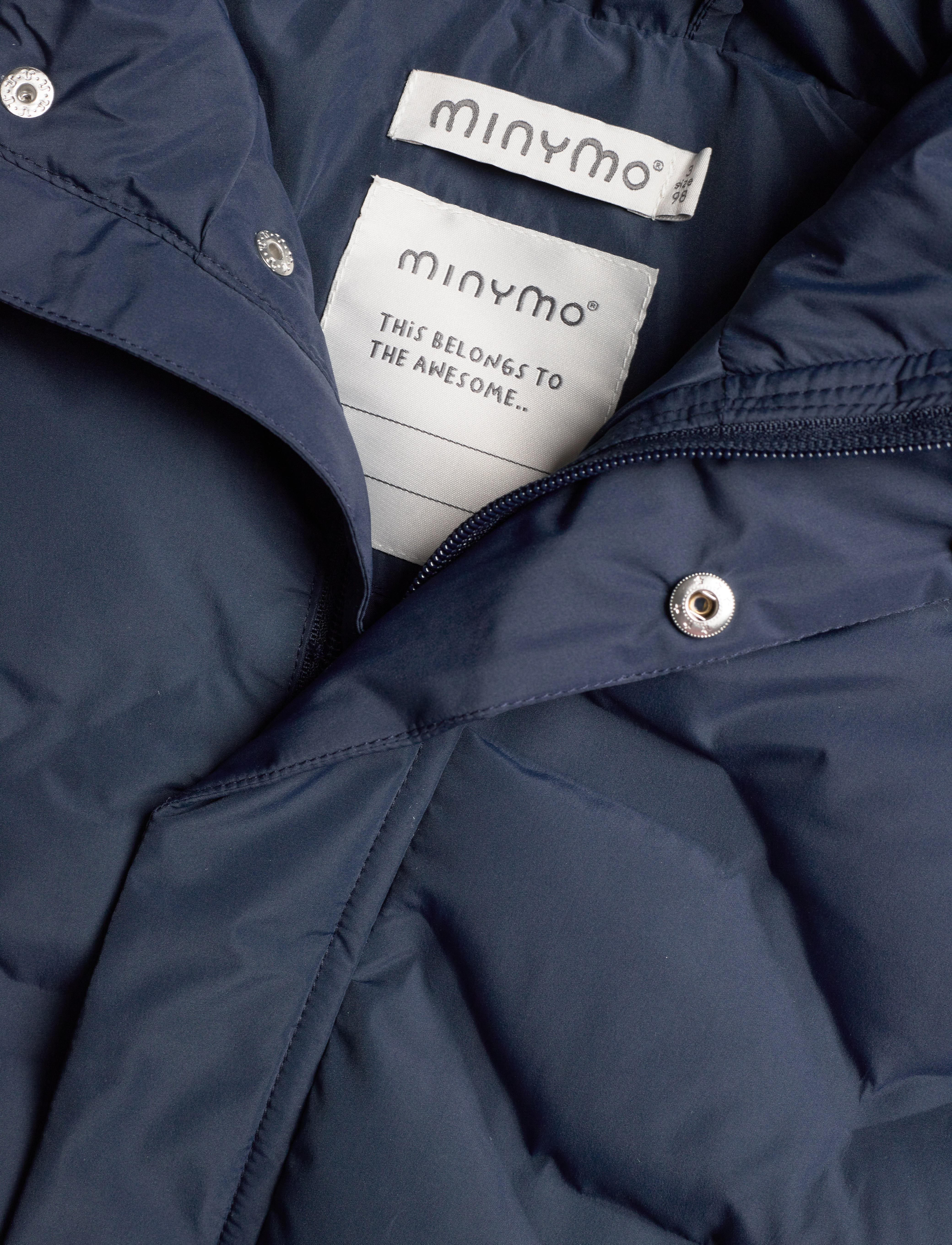 Minymo - Jacket quilted - total eclipse - 2