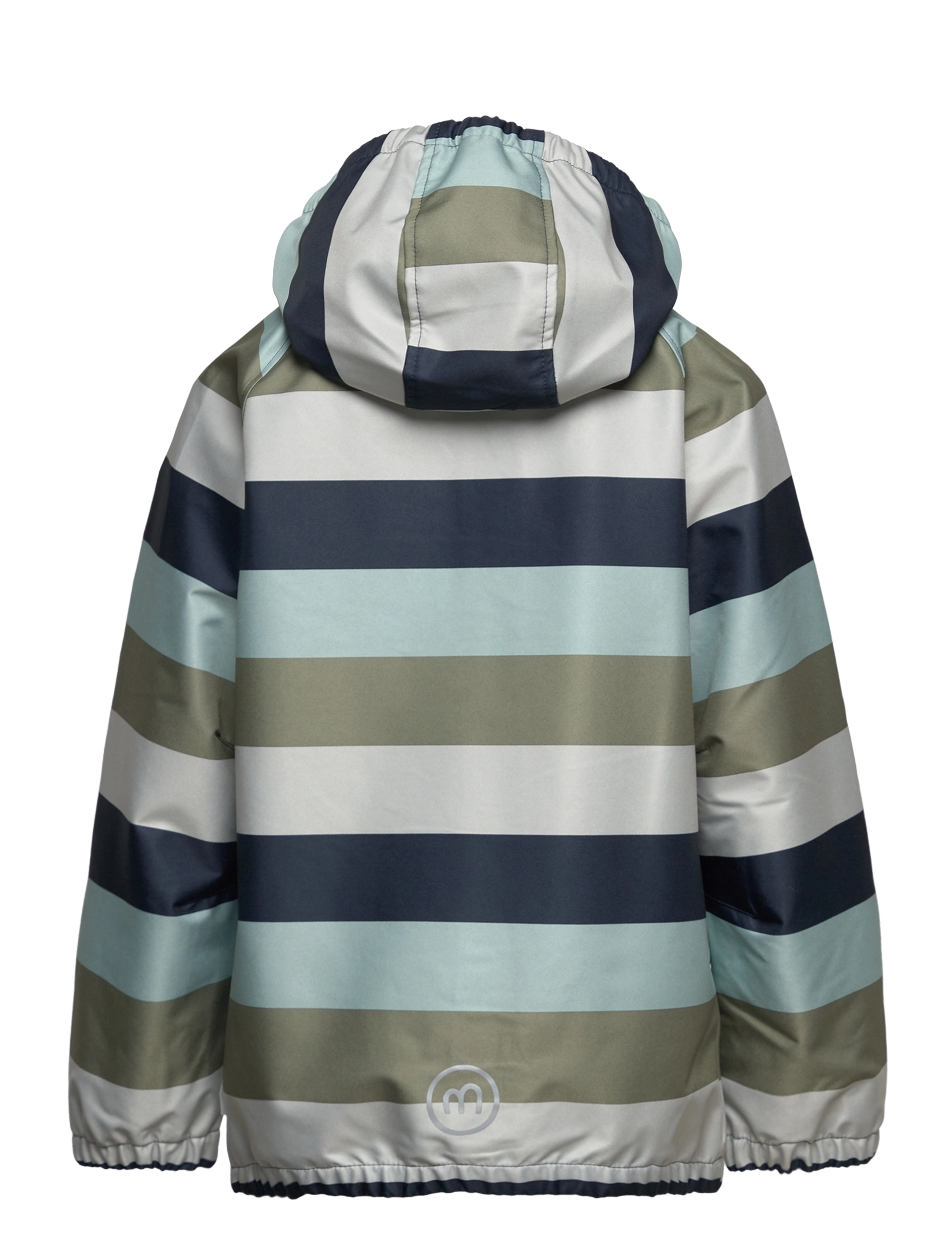 Minymo - Softshell Jacket Stripe - blue nights - 1