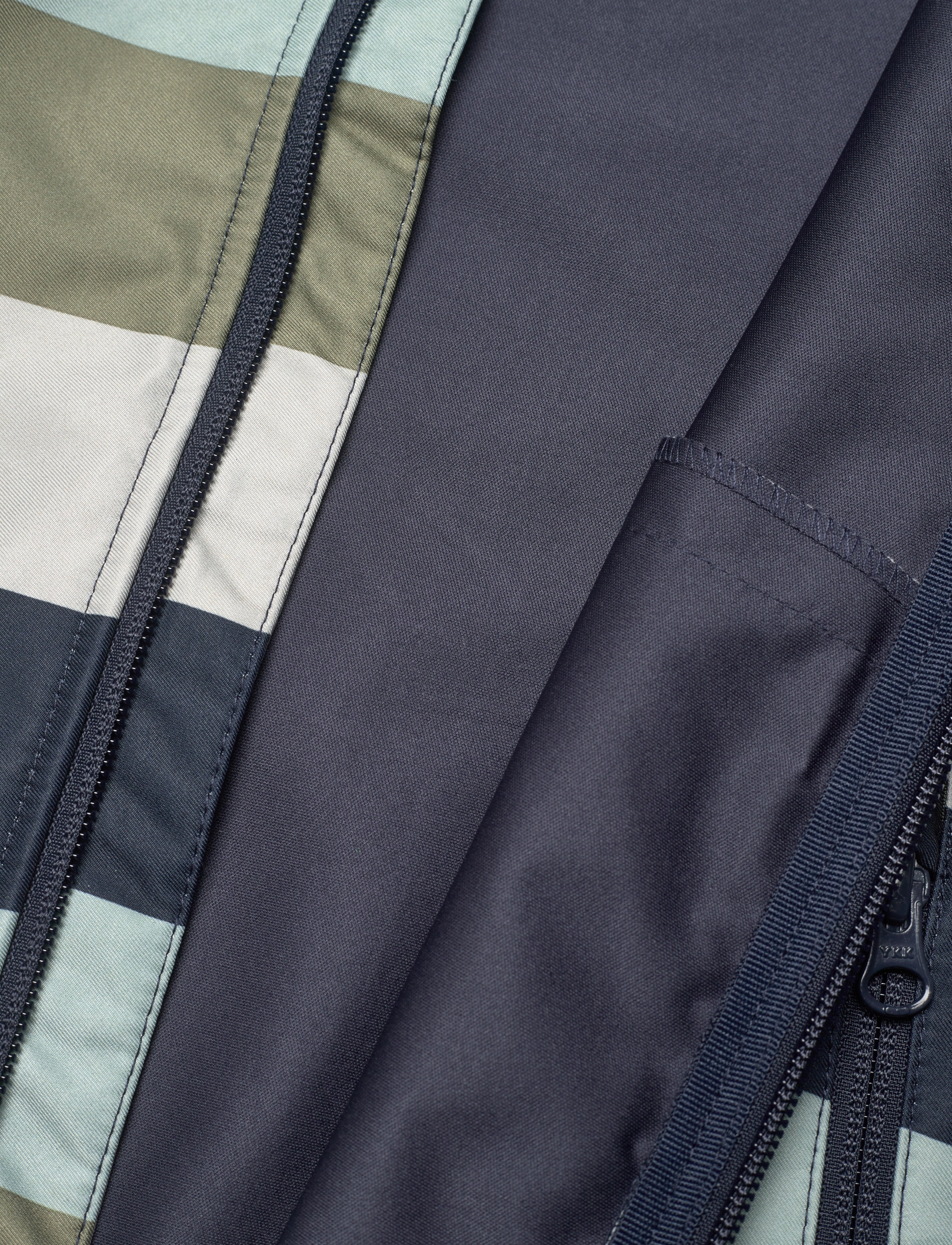 Minymo - Softshell Jacket Stripe - blue nights - 4