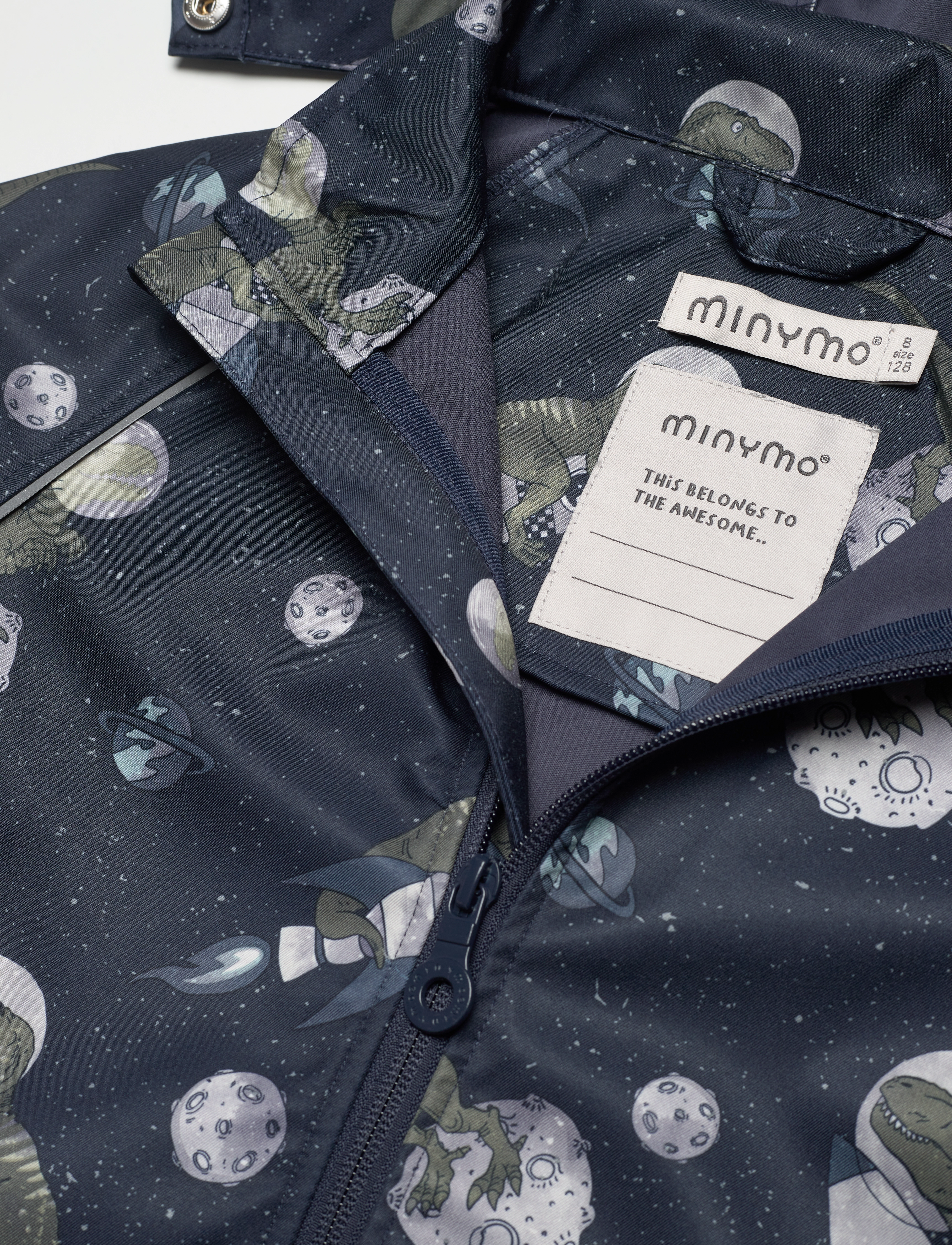 Minymo - Softshell Jacket AOP - blue nights - 2