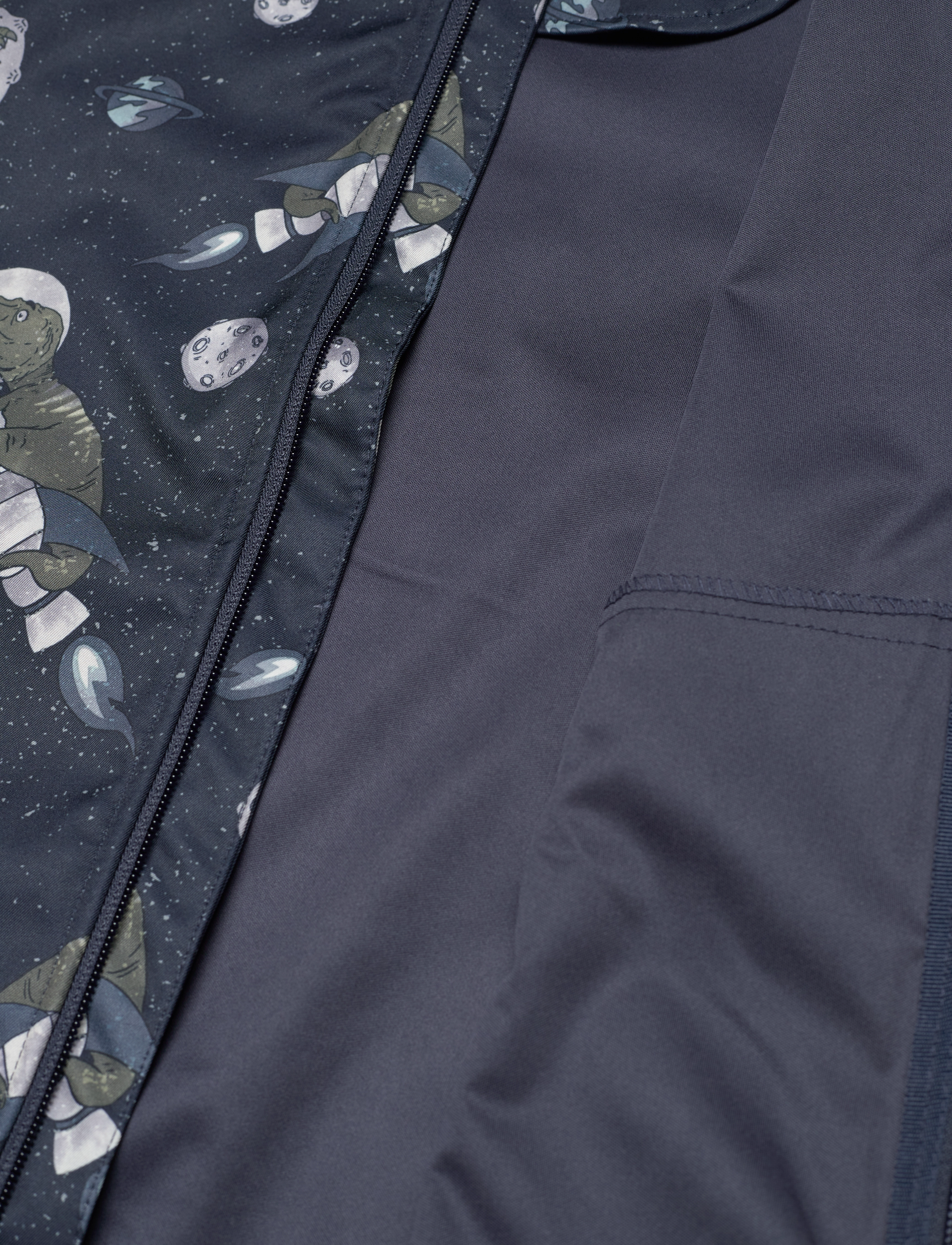 Minymo - Softshell Jacket AOP - blue nights - 4