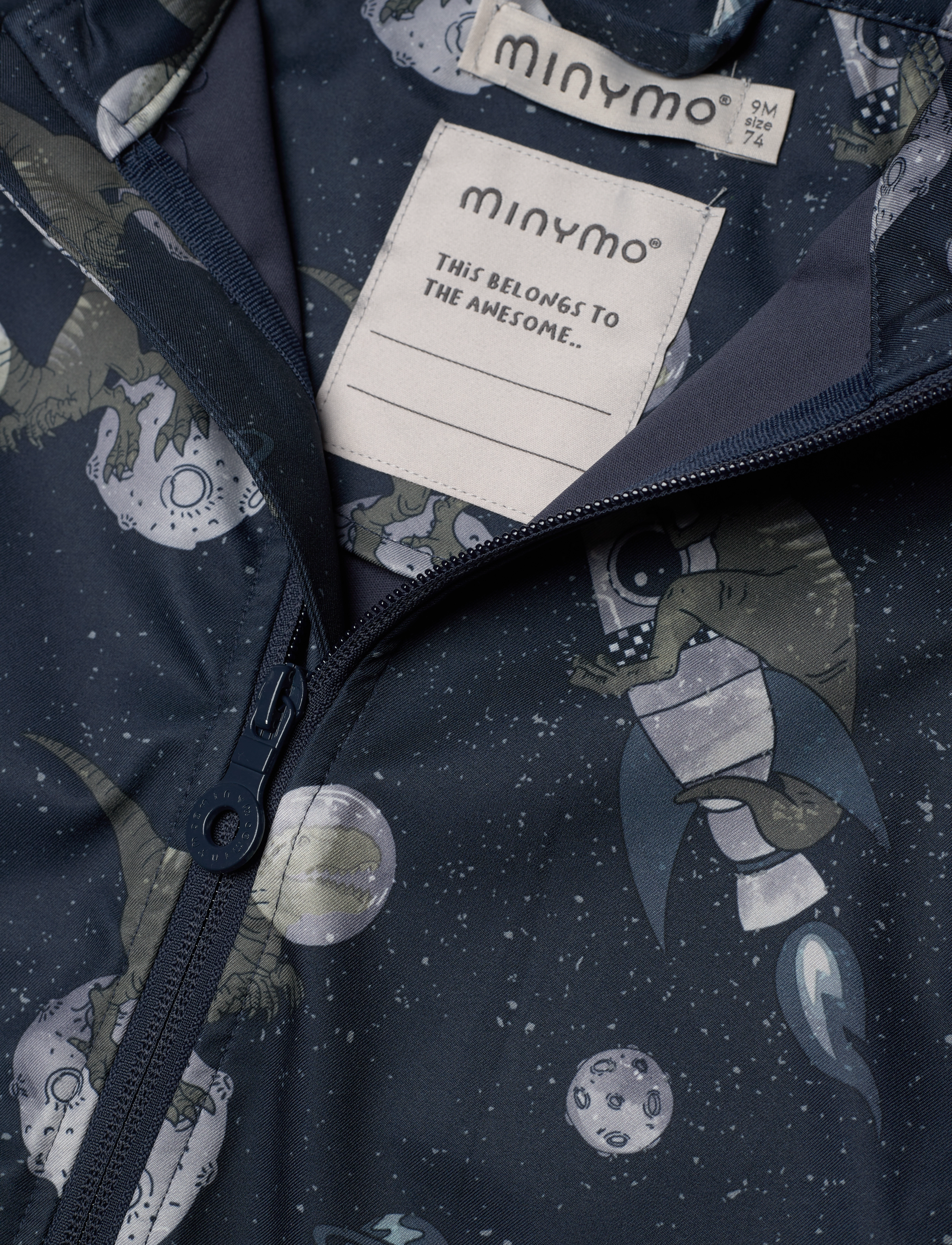 Minymo - Softshell Suit AOP - blue nights - 2