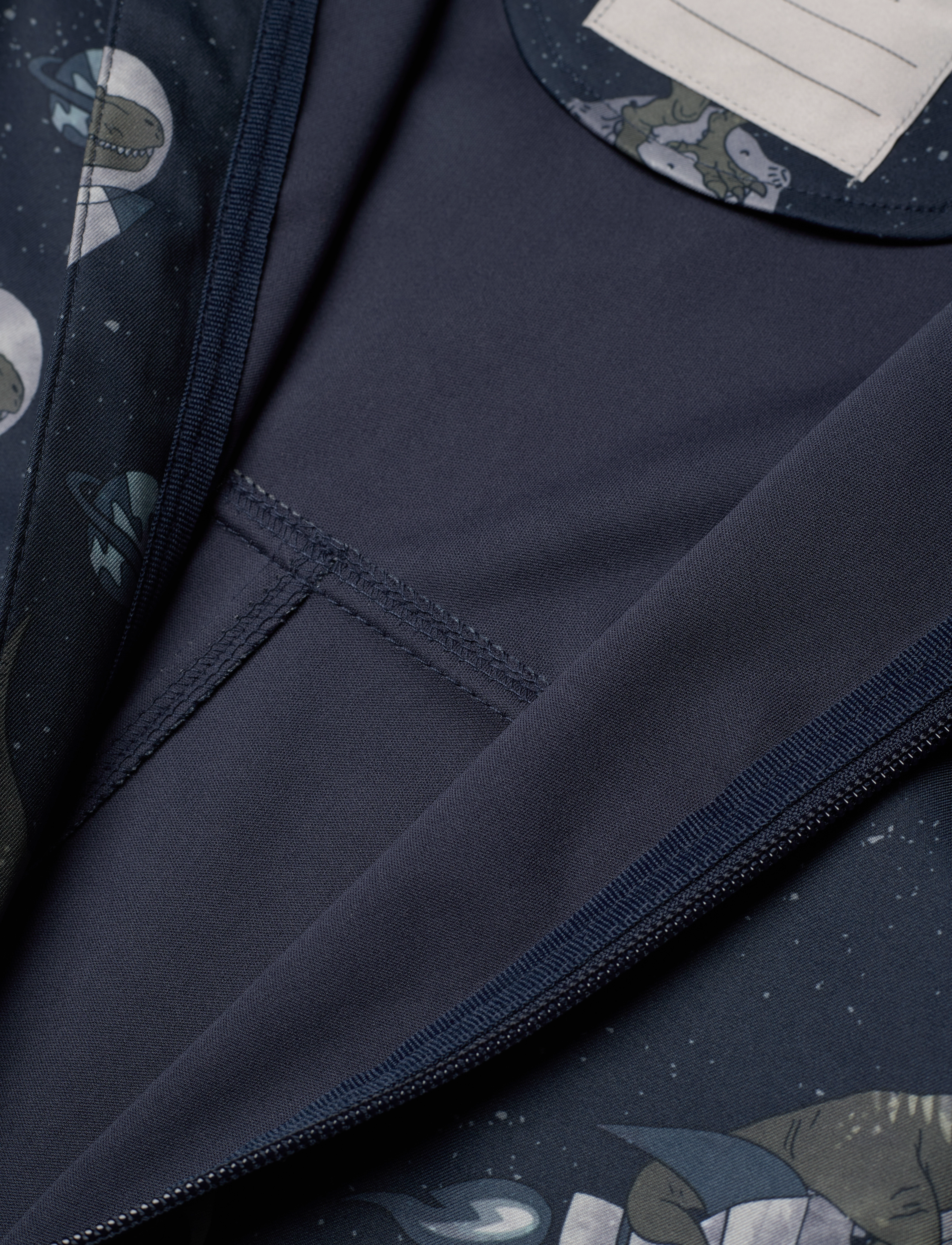 Minymo - Softshell Suit AOP - blue nights - 4