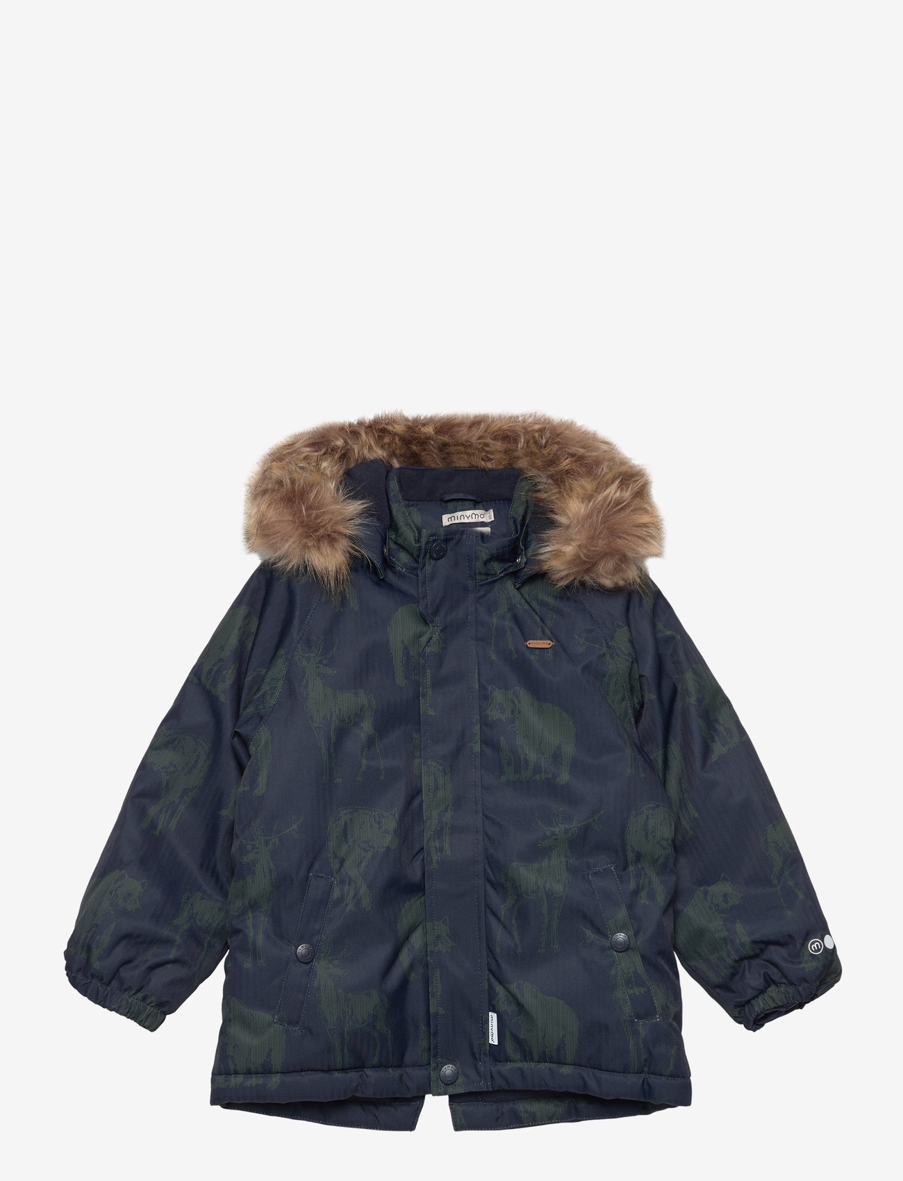 Minymo - Snow Jacket AOP - parisian night - 0