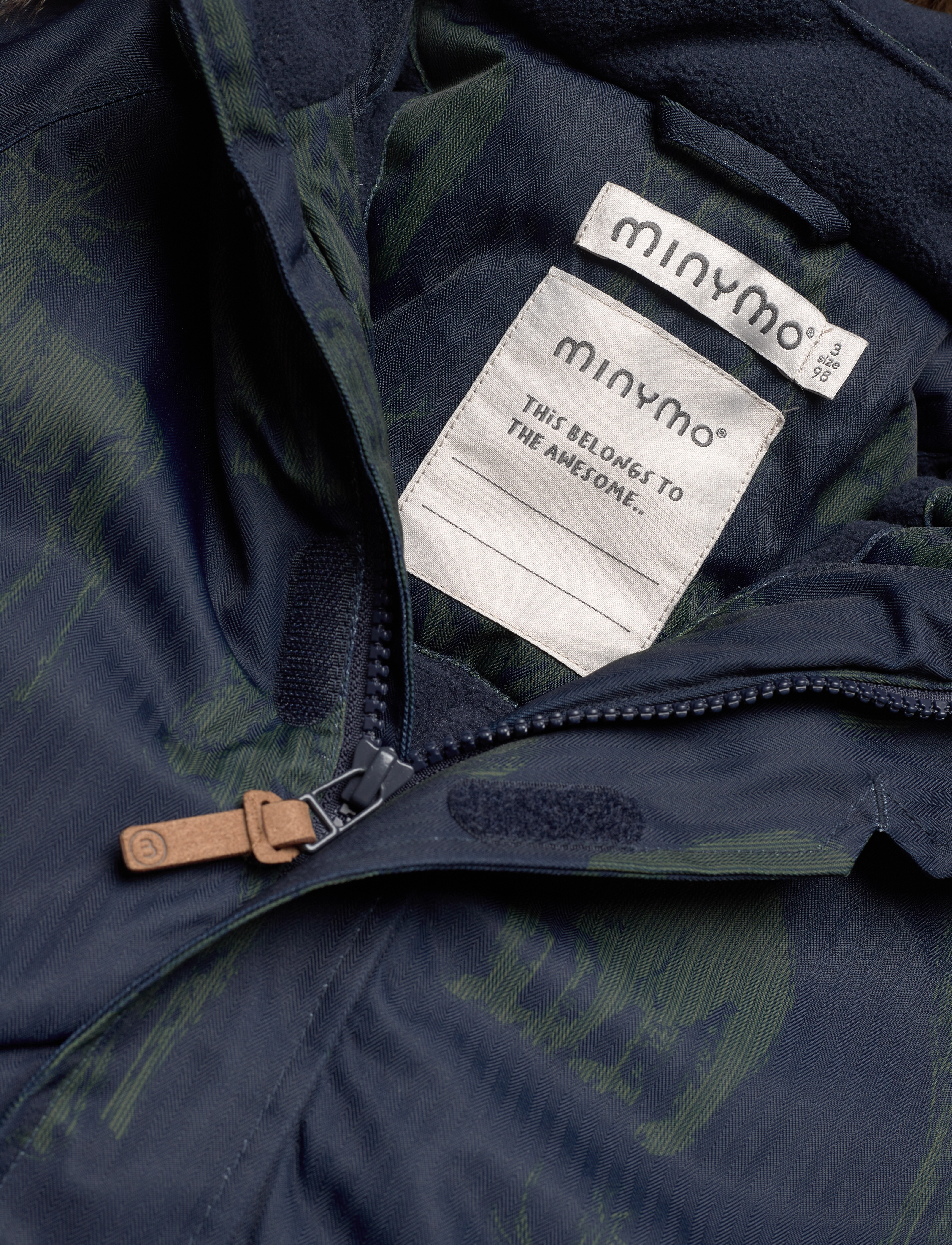 Minymo - Snow Jacket AOP - parisian night - 2