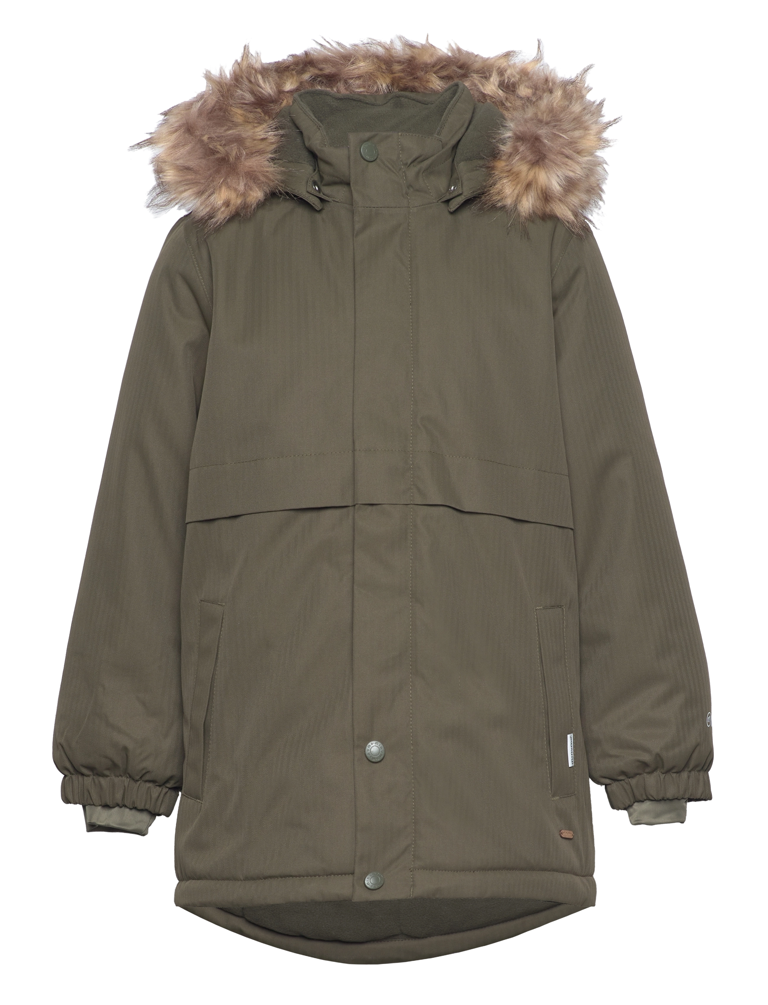 Snow Jacket AOP - OLIVE NIGHT